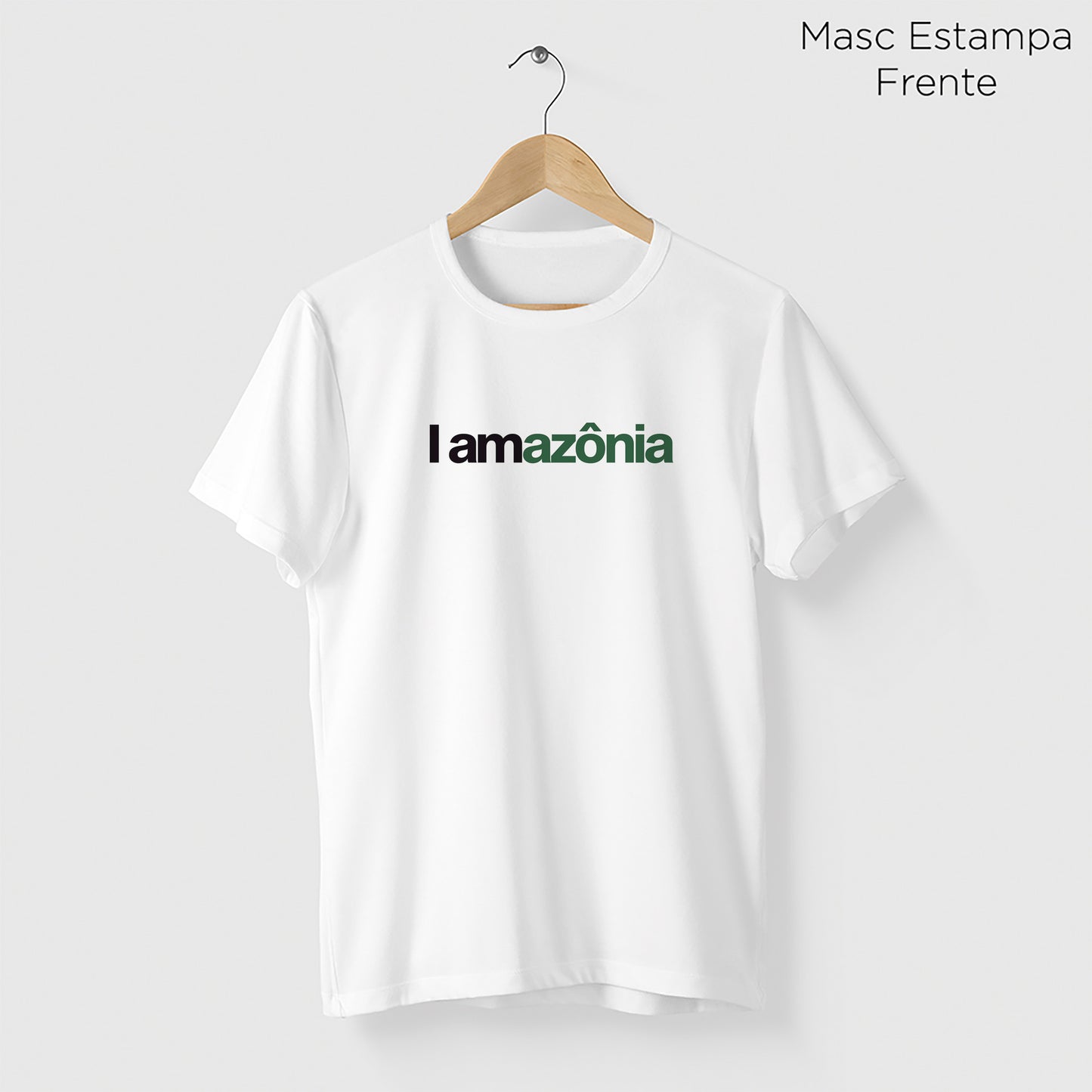 Camiseta Amazônia I AM - BRANCO - cód 0110