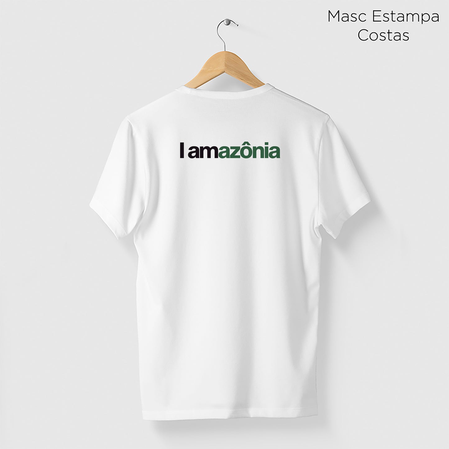 Camiseta Amazônia I AM - BRANCO - cód 0110