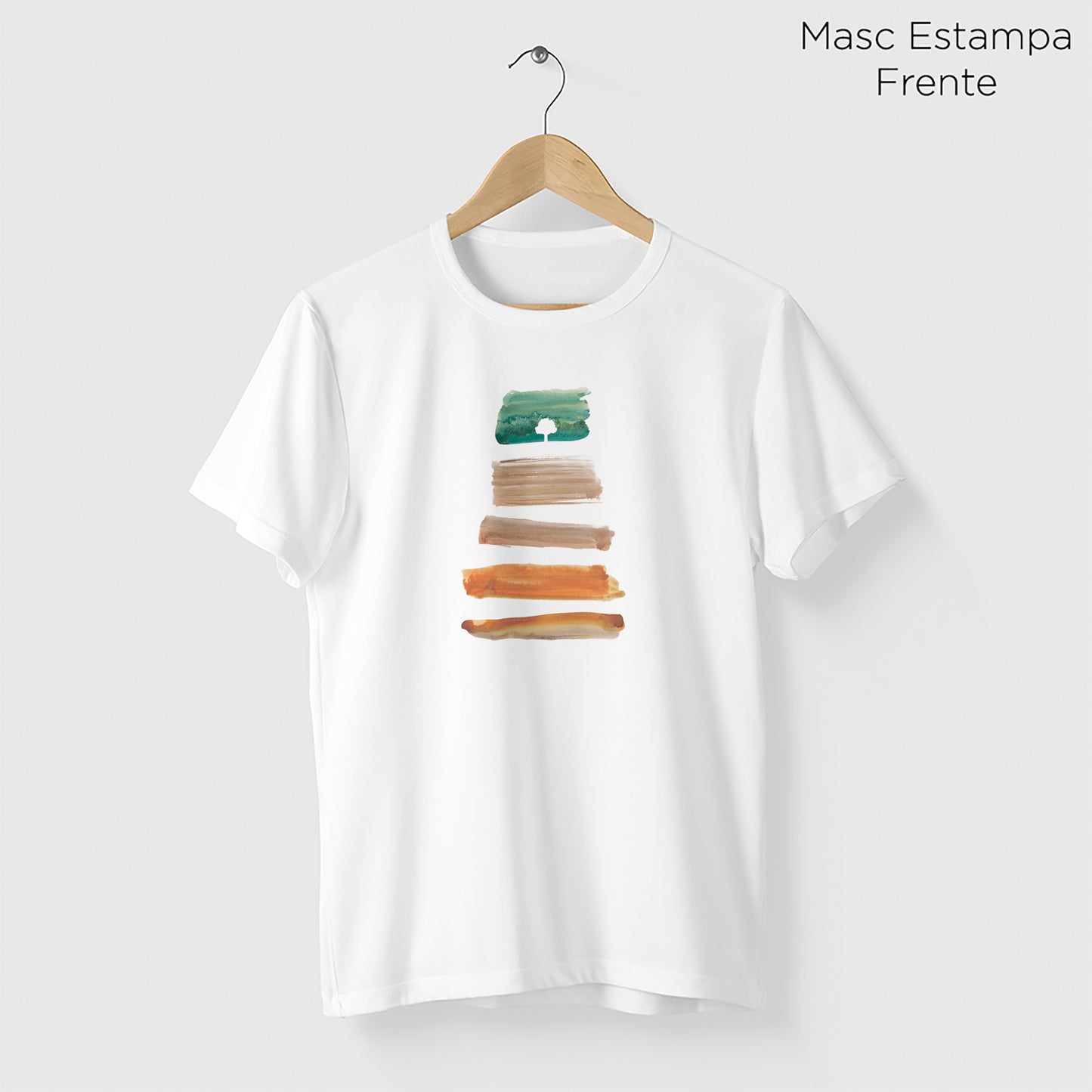 Camiseta Amazônia PACHA MAMA - BRANCO - cód 0170