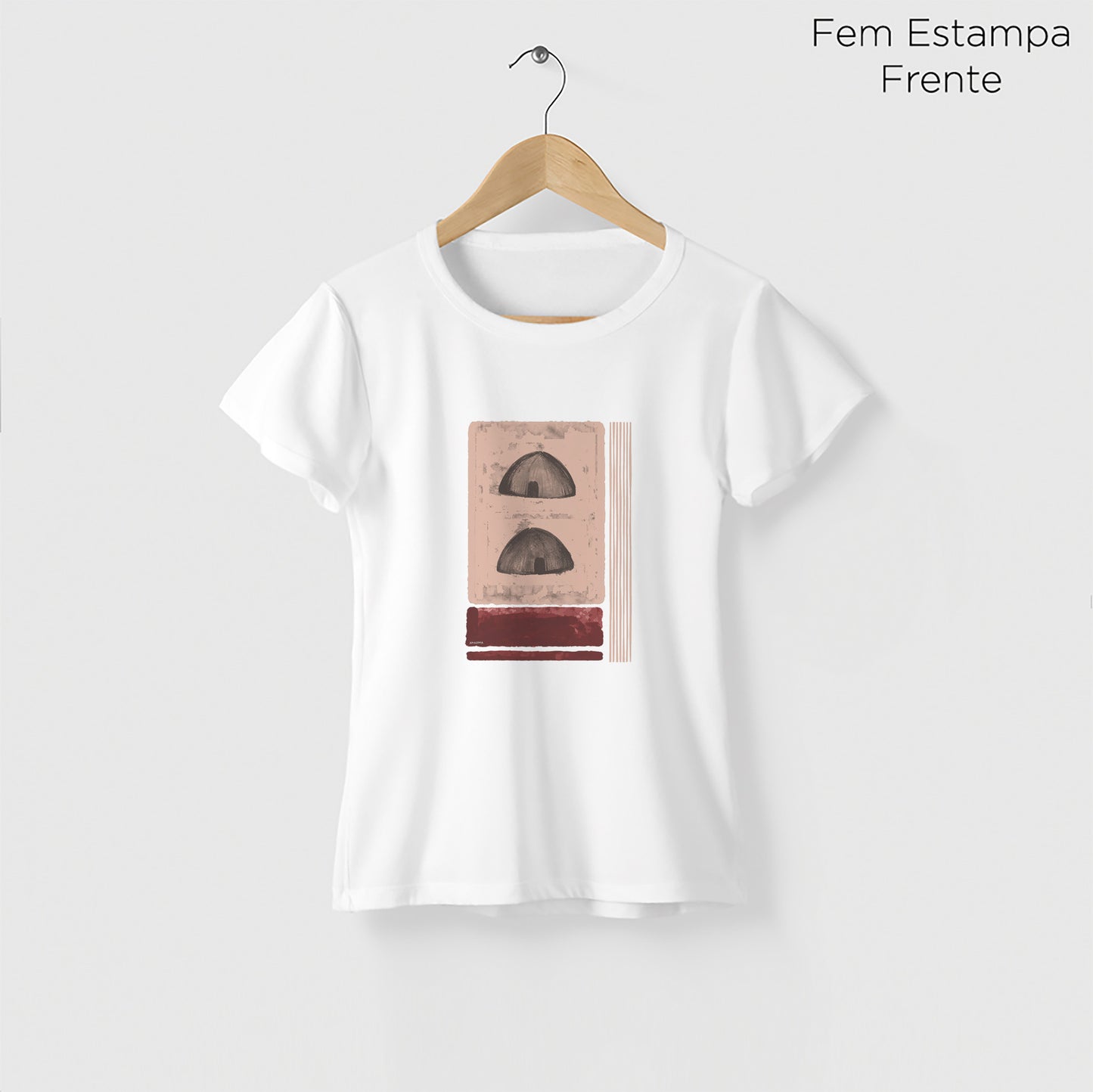 Camiseta Amazônia OKA MALOKA - BRANCO - cód 0227