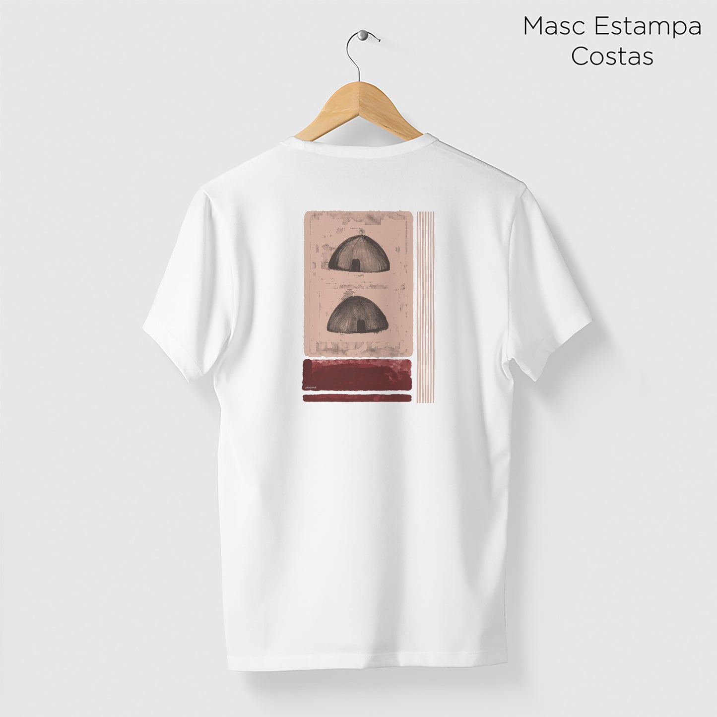 Camiseta Amazônia OKA MALOKA - BRANCO - cód 0227