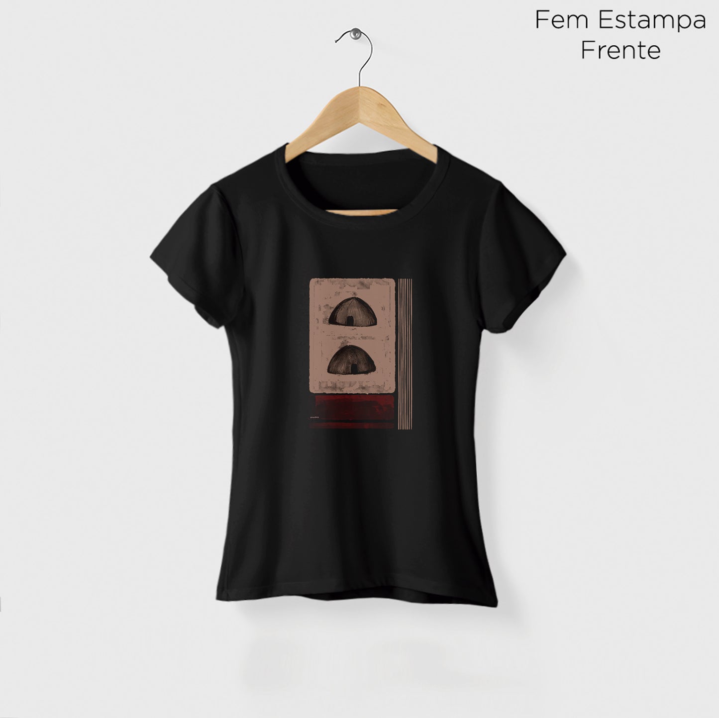 Camiseta Amazônia OKA MALOKA - PRETO - cód 0227