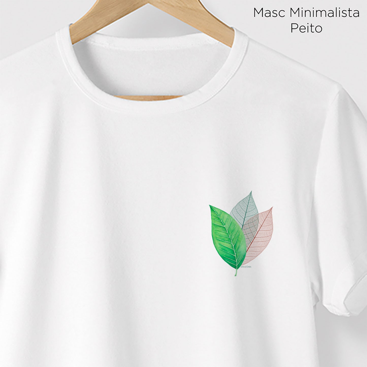 Camiseta Amazônia NATUREZA PERFEITA - BRANCO - cód 0249