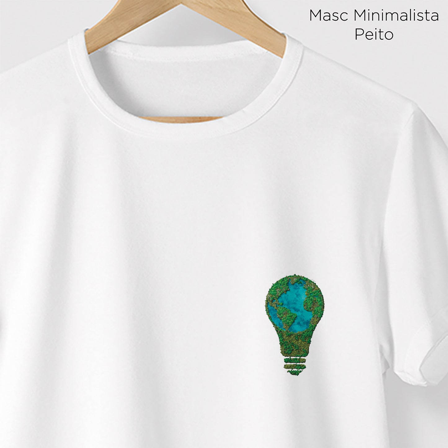 Camiseta Amazônia MUNDO SUSTENTÁVEL - BRANCO - cód 0360