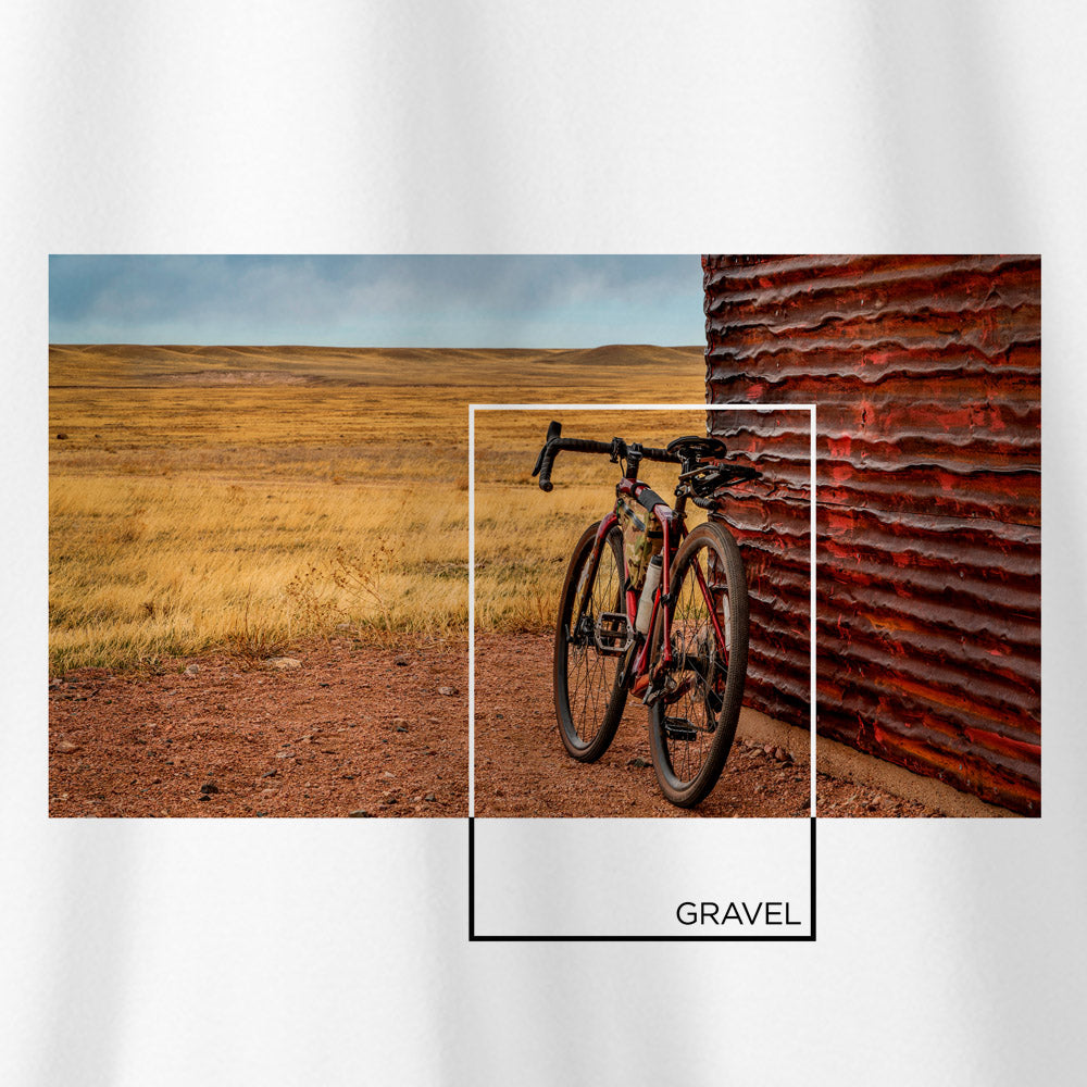 Camiseta Amazônia GRAVEL PAISAGEM - BRANCO - cód 0470