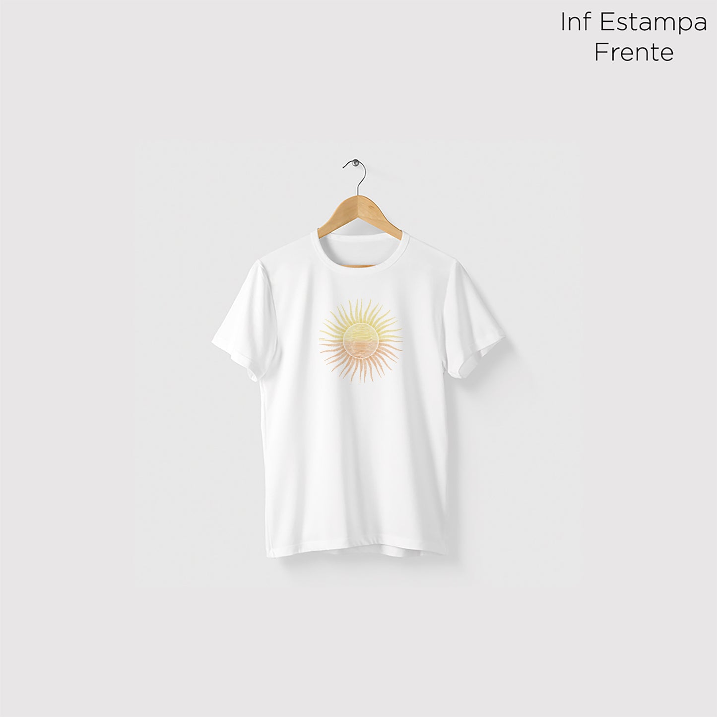 Camiseta Amazônia SOL - BRANCO - cód 0548