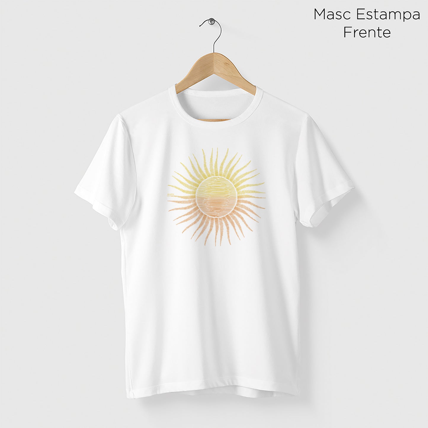 Camiseta Amazônia SOL - BRANCO - cód 0548