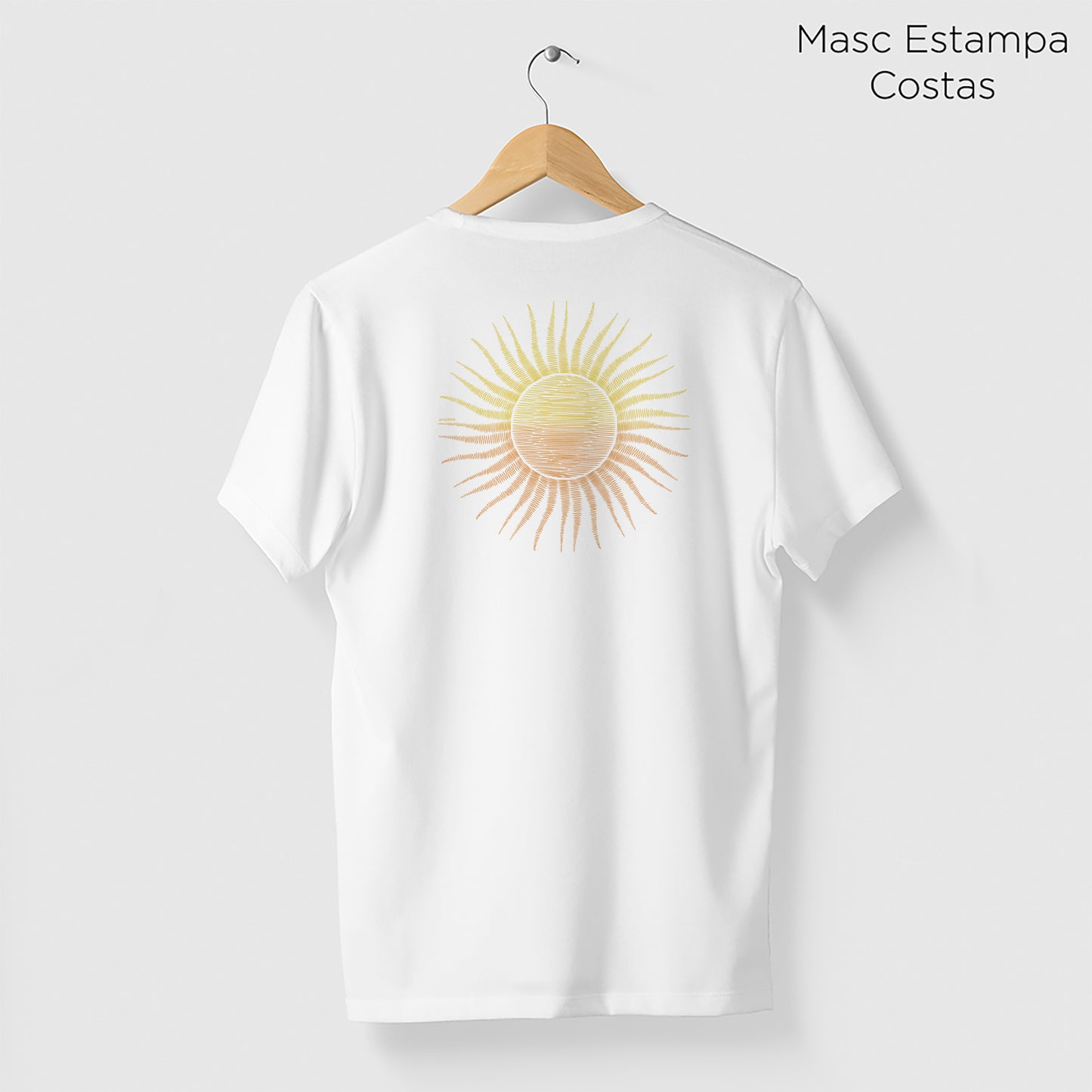 Camiseta Amazônia SOL - BRANCO - cód 0548