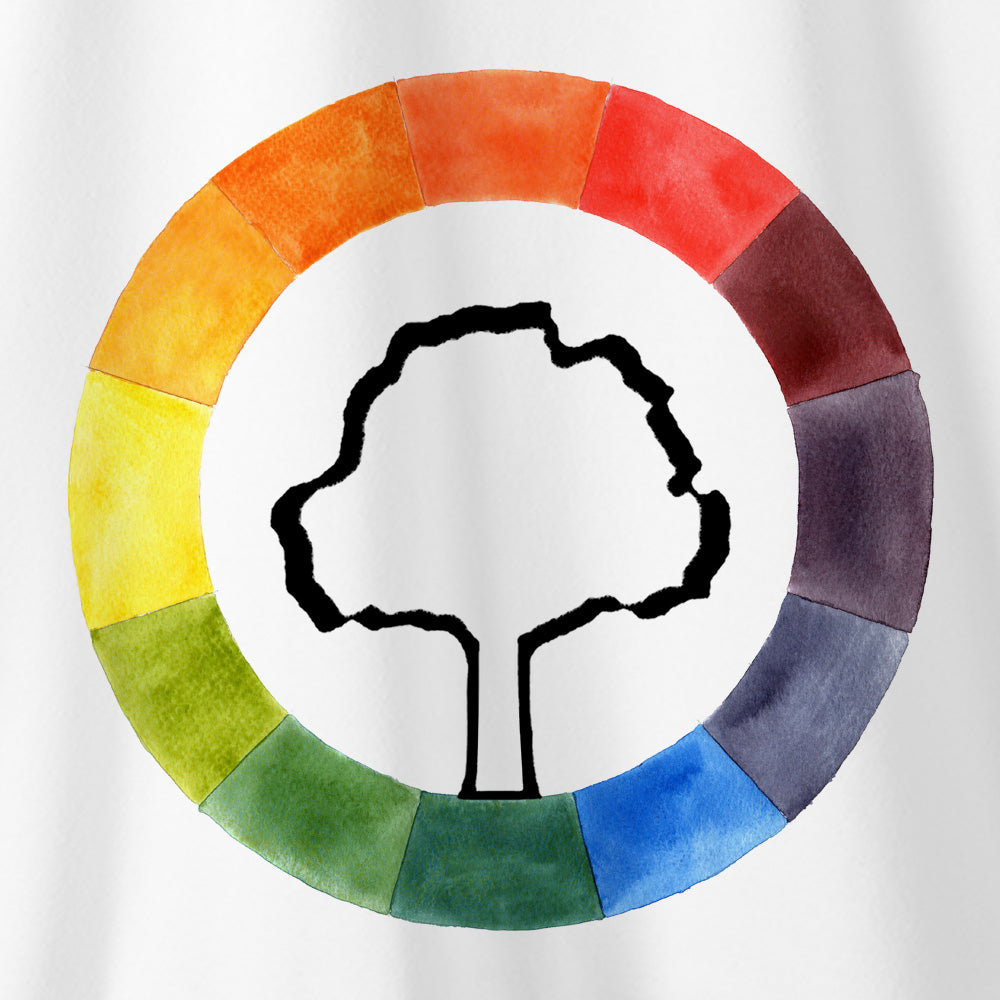 Camiseta Amazônia CÍRCULO CROMÁTICO - BRANCO - cód 0584