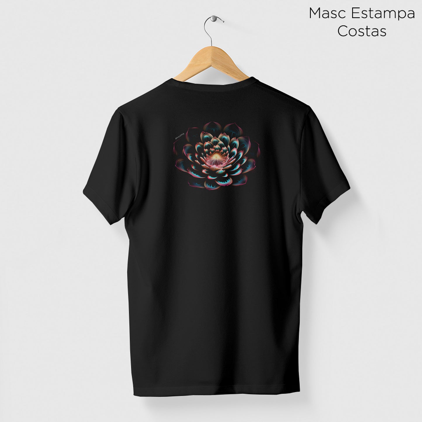 Camiseta Amazônia BION - PRETO - cód 0683