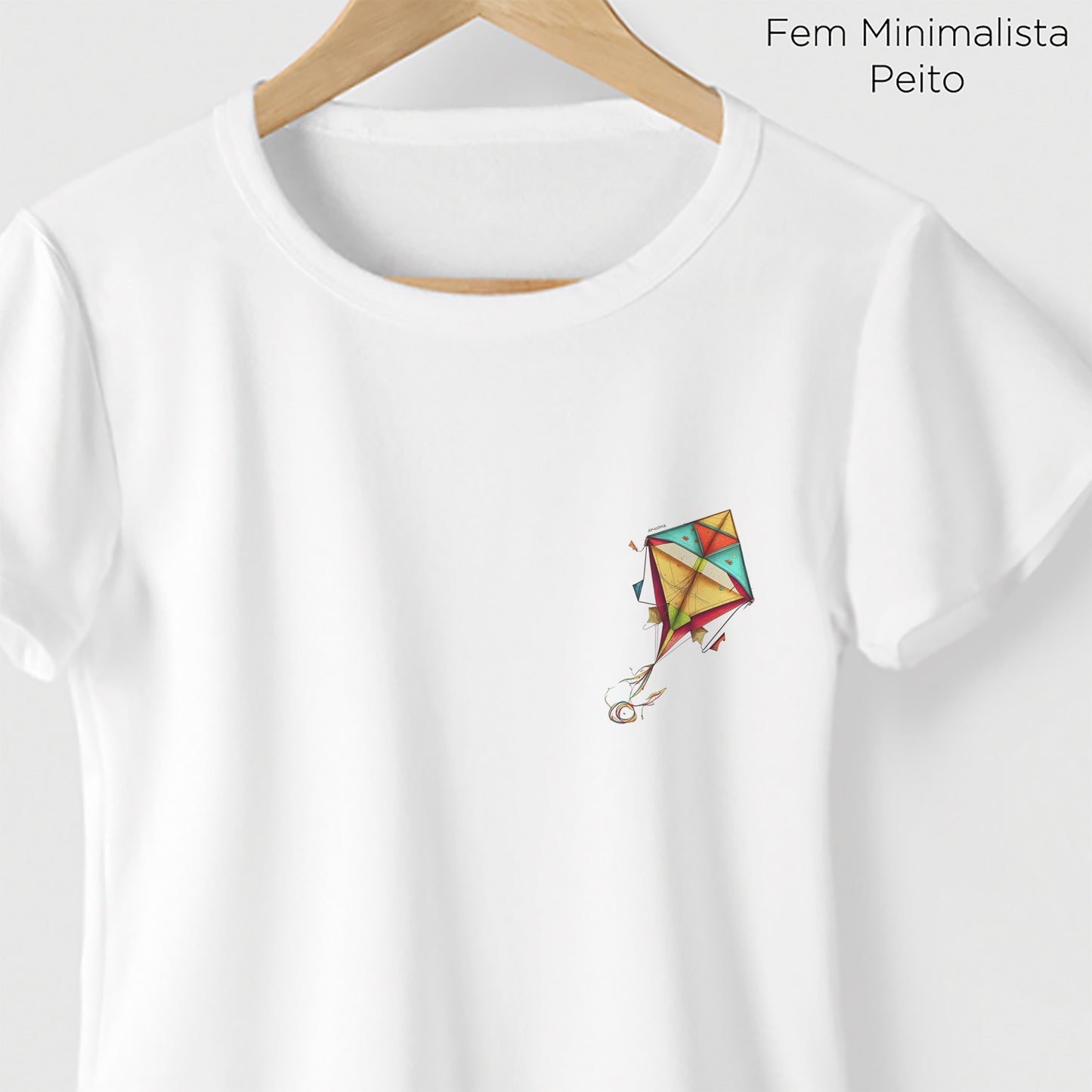 Camiseta Amazônia PIPA - BRANCO - cód 0709