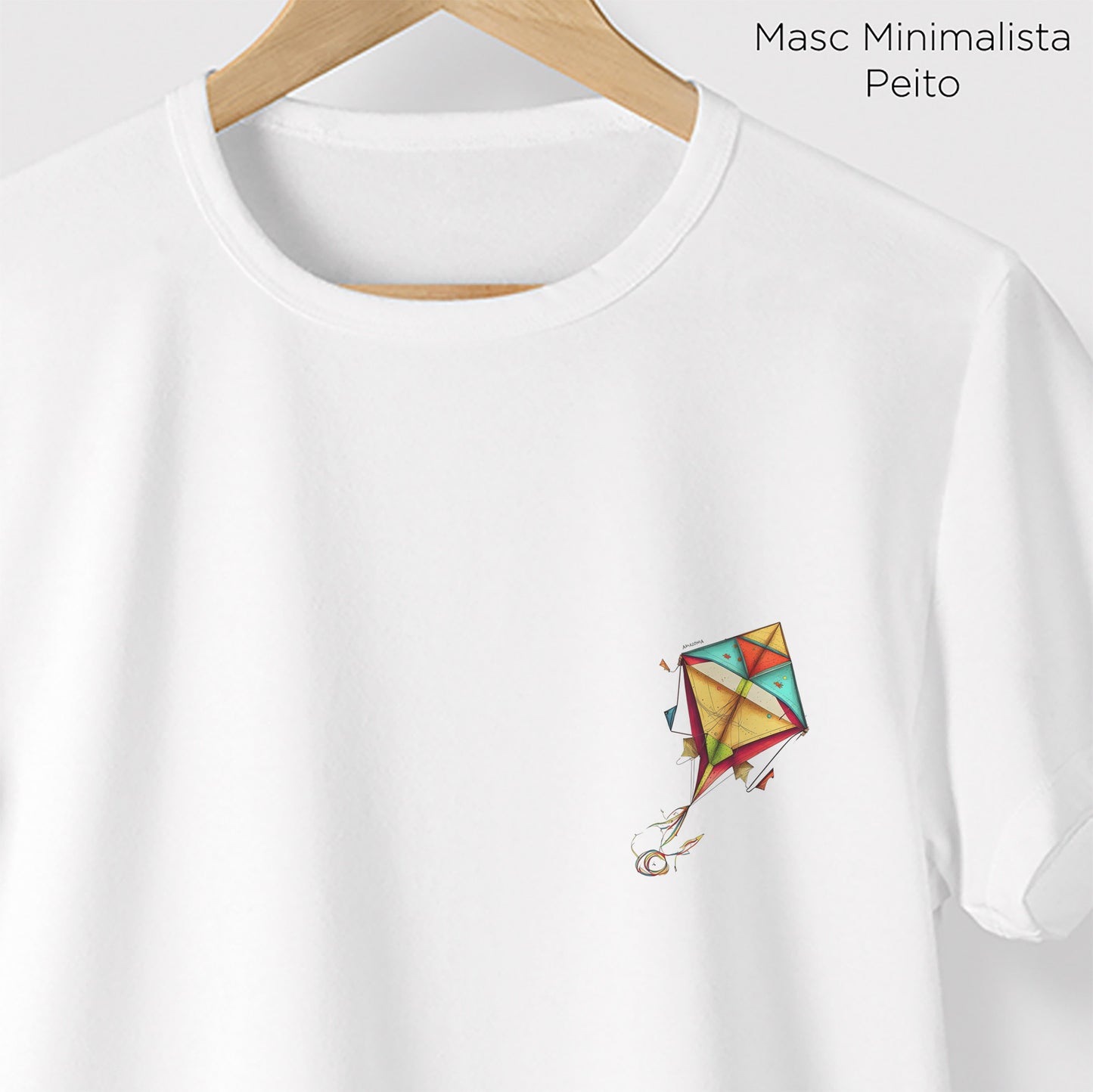 Camiseta Amazônia PIPA - BRANCO - cód 0709