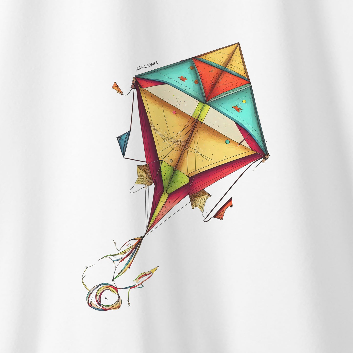Camiseta Amazônia PIPA - BRANCO - cód 0709