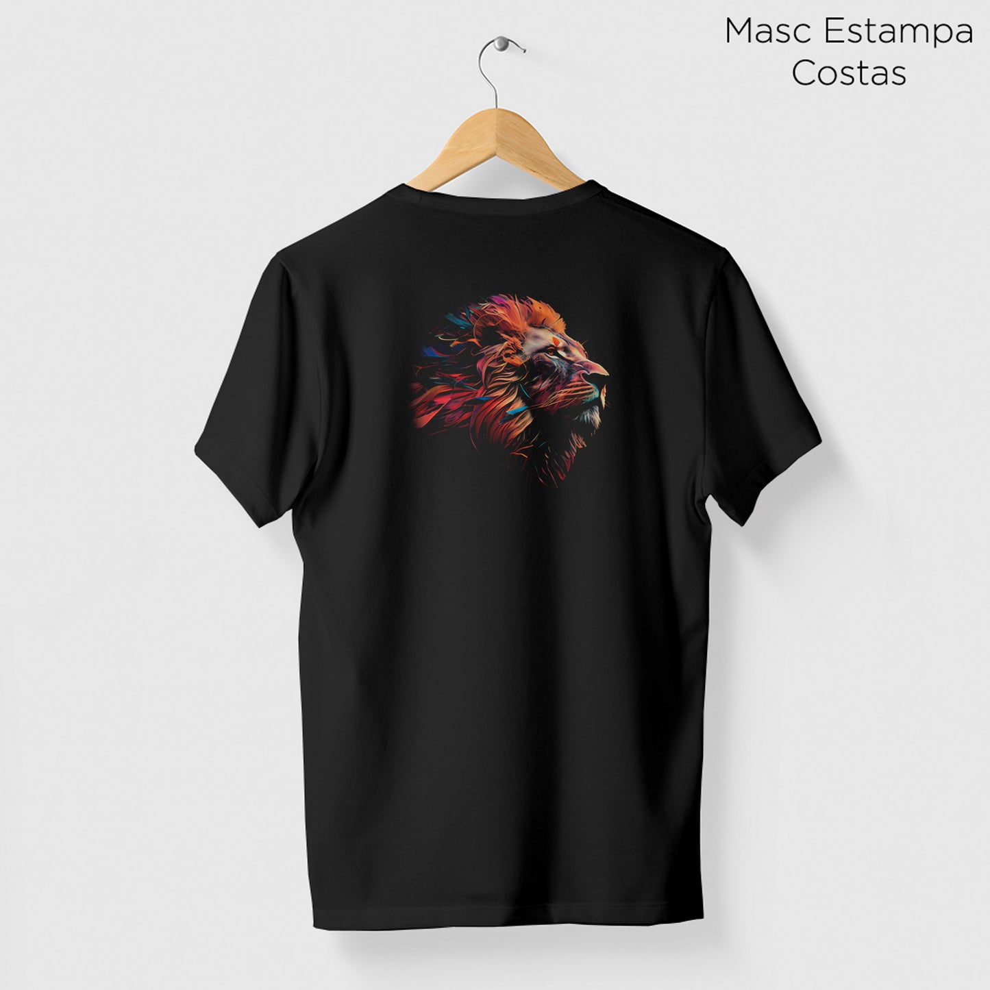 Camiseta Amazônia LION - PRETO - cód 0749