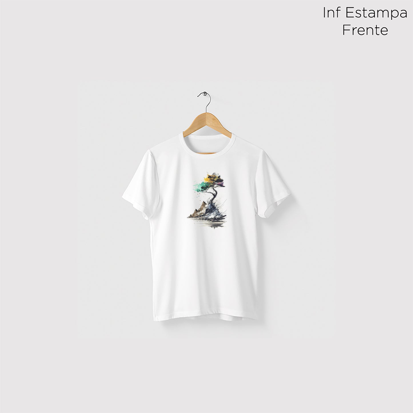 Camiseta Amazônia BONSAI REAL - BRANCO - cód 0761