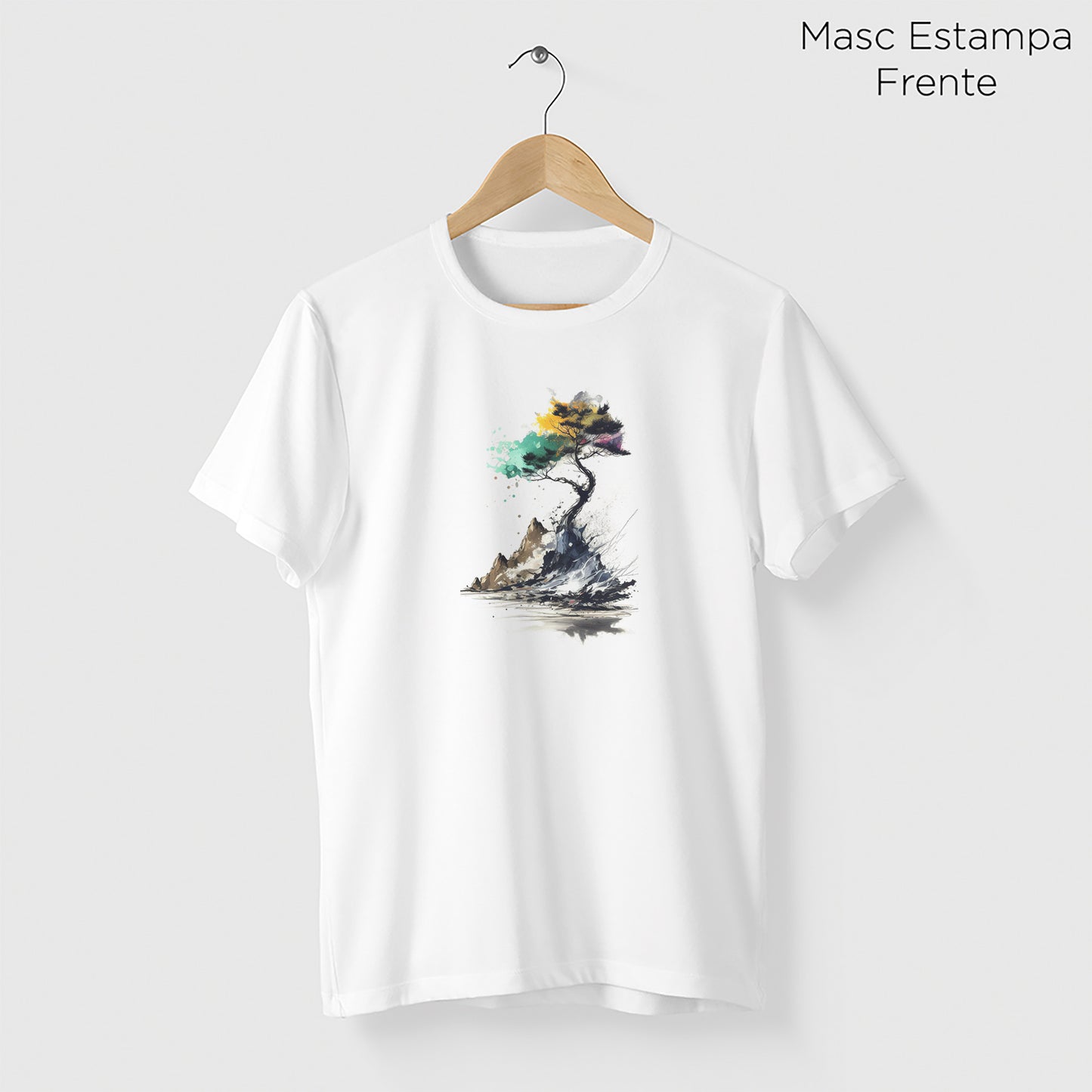 Camiseta Amazônia BONSAI REAL - BRANCO - cód 0761