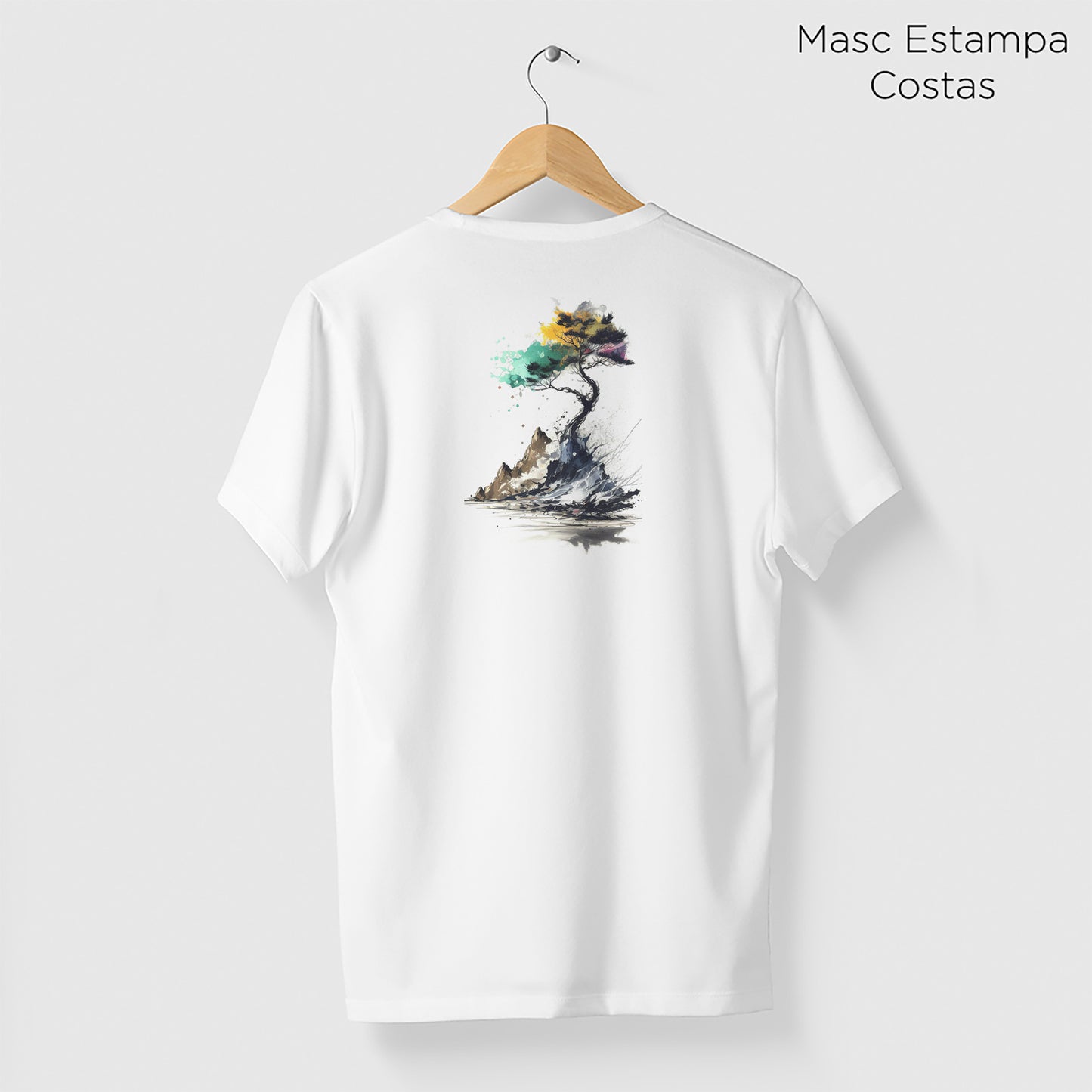 Camiseta Amazônia BONSAI REAL - BRANCO - cód 0761