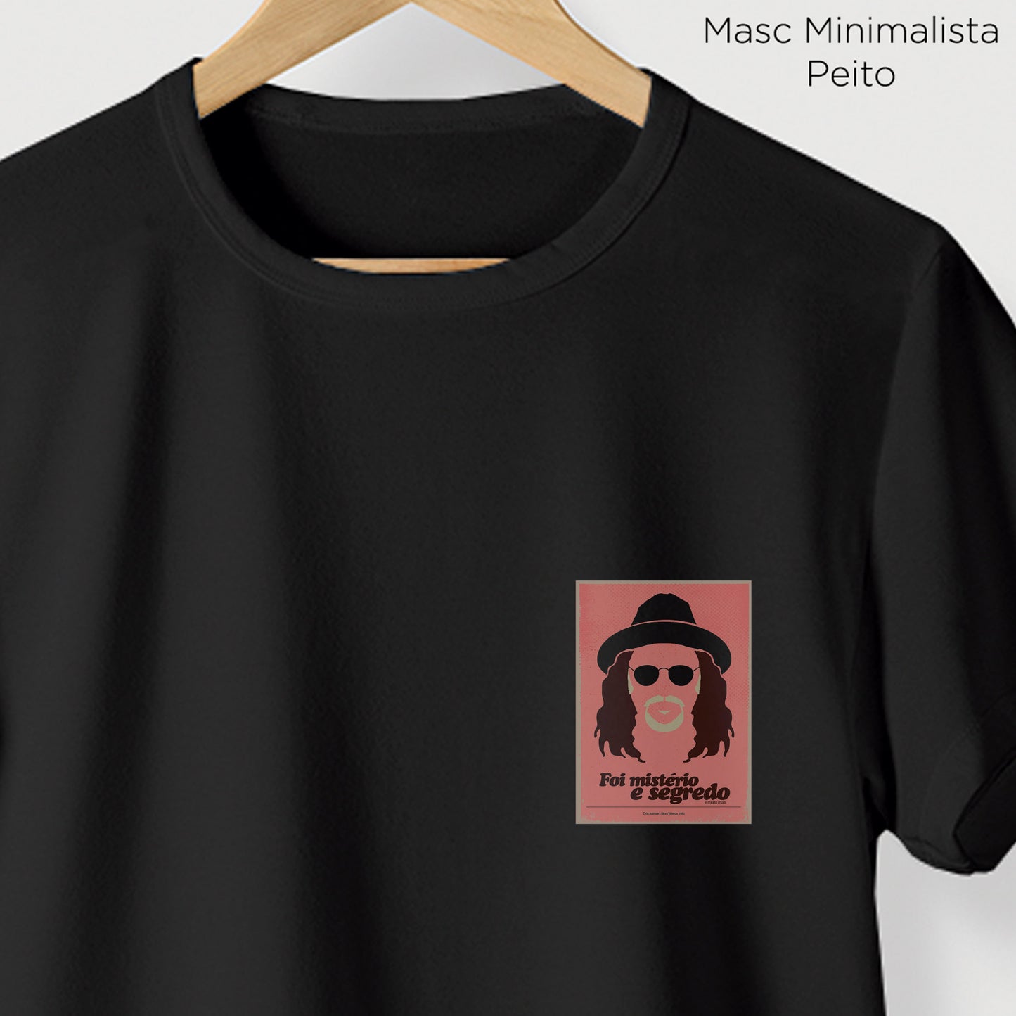 Camiseta Amazônia MPB ALCEU VALENÇA - PRETO - cód 10040