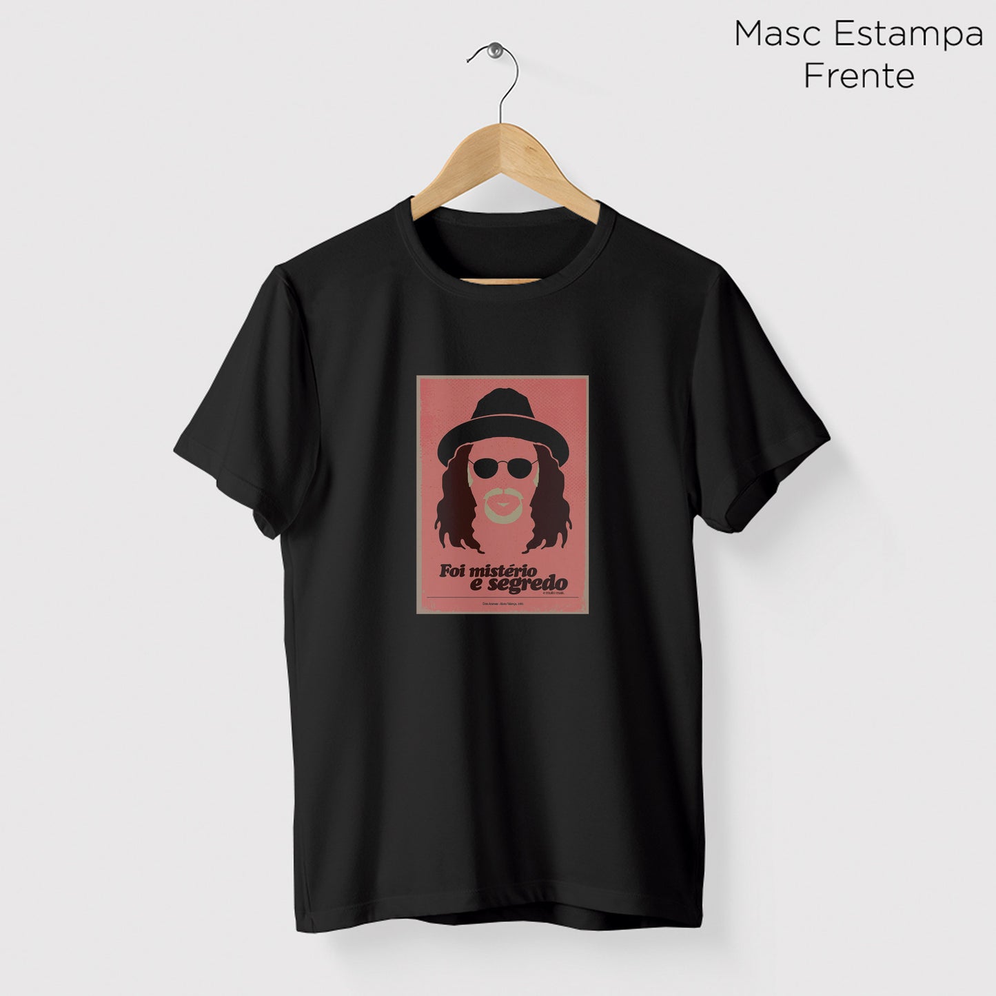 Camiseta Amazônia MPB ALCEU VALENÇA - PRETO - cód 10040