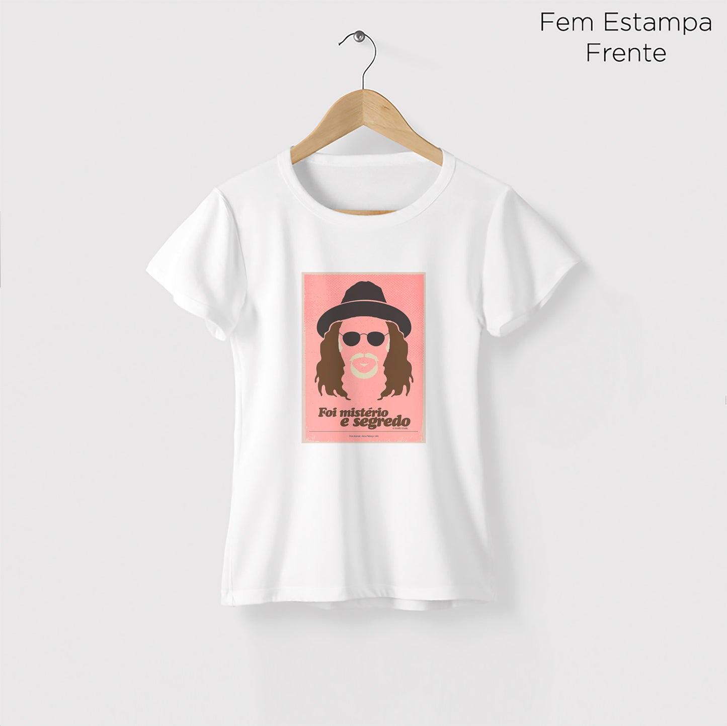 Camiseta Amazônia MPB ALCEU VALENÇA - BRANCO - cód 10040