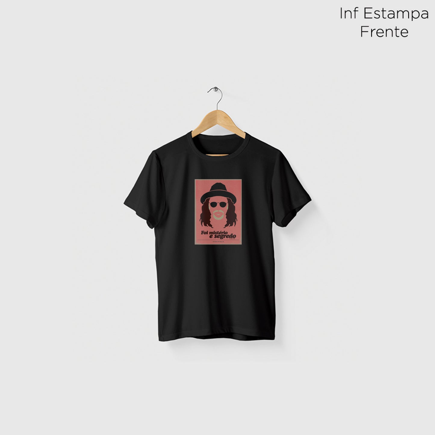 Camiseta Amazônia MPB ALCEU VALENÇA - PRETO - cód 10040