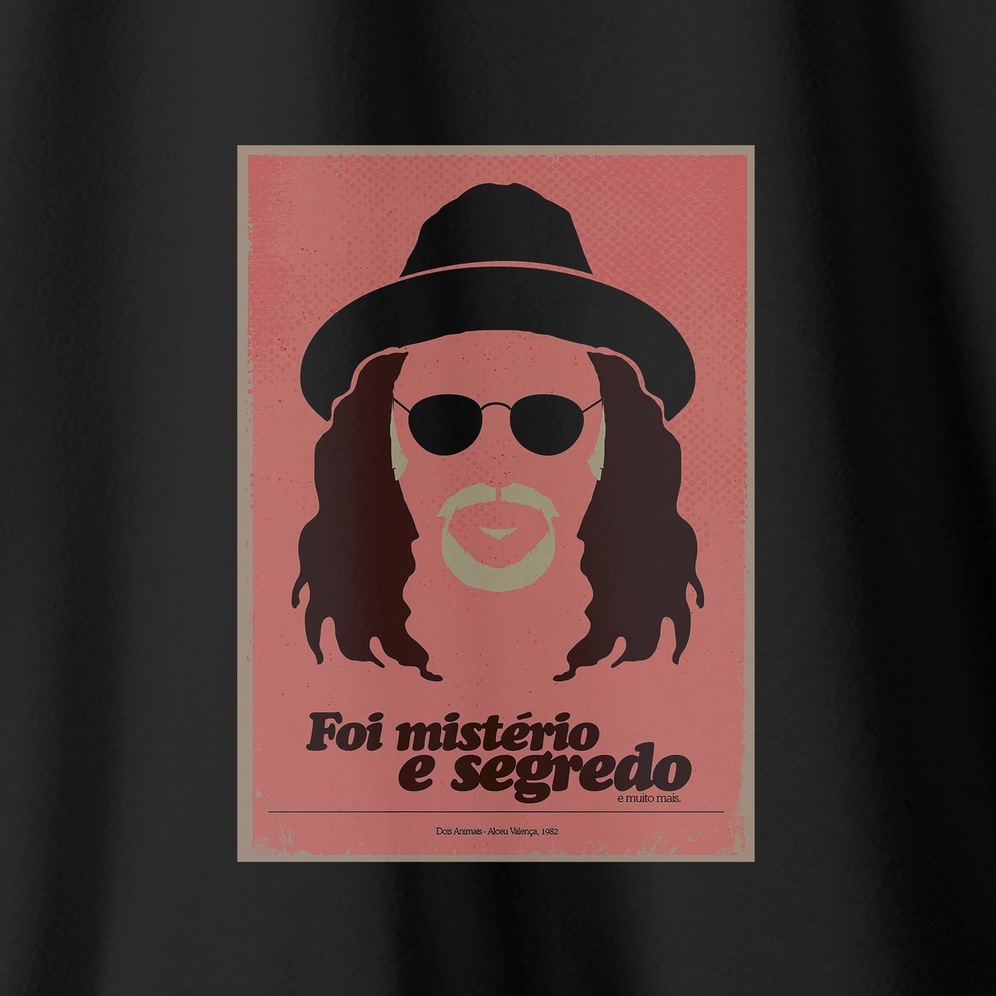 Camiseta Amazônia MPB ALCEU VALENÇA - PRETO - cód 10040