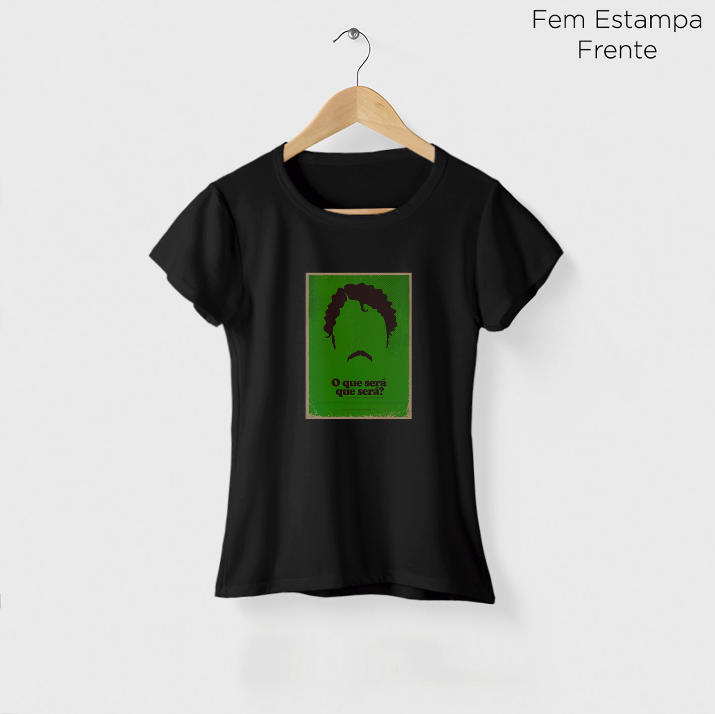 Camiseta Amazônia MPB CHICO BUARQUE - PRETO - cód 10044
