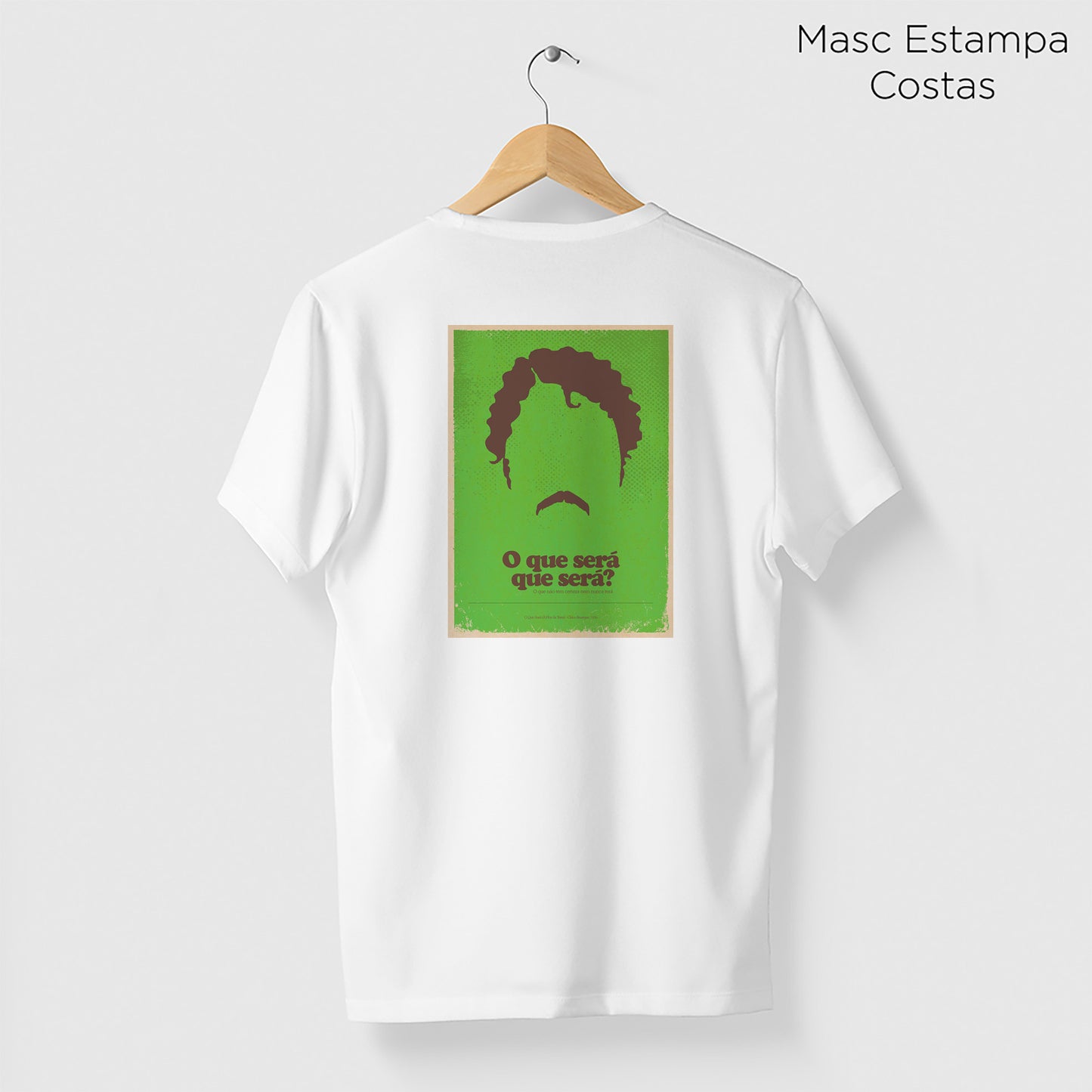 Camiseta Amazônia MPB CHICO BUARQUE - BRANCO - cód 10044