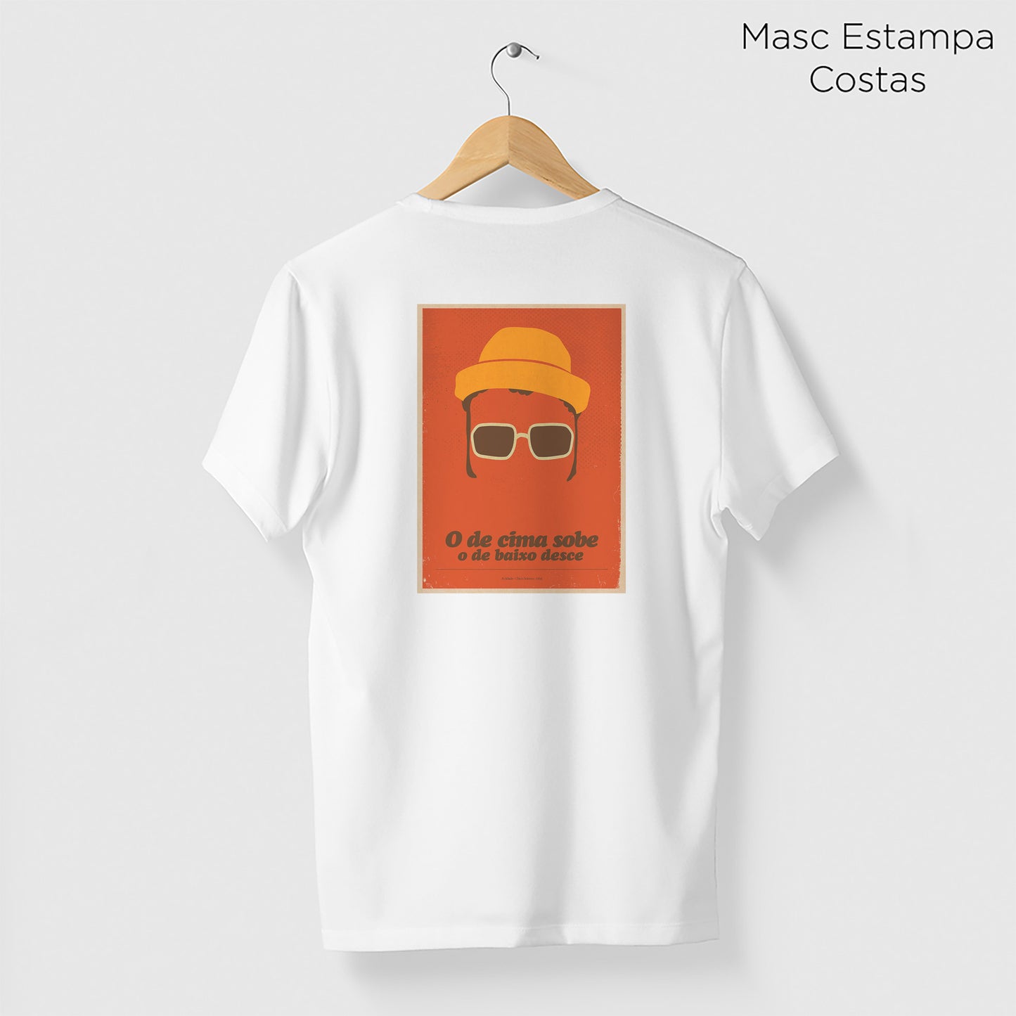 Camiseta Amazônia MPB CHICO SCIENCE - BRANCO - cód 10045