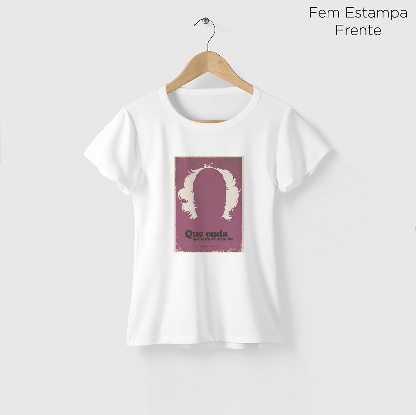 Camiseta Amazônia MPB ERASMO CARLOS - BRANCO - cód 10051