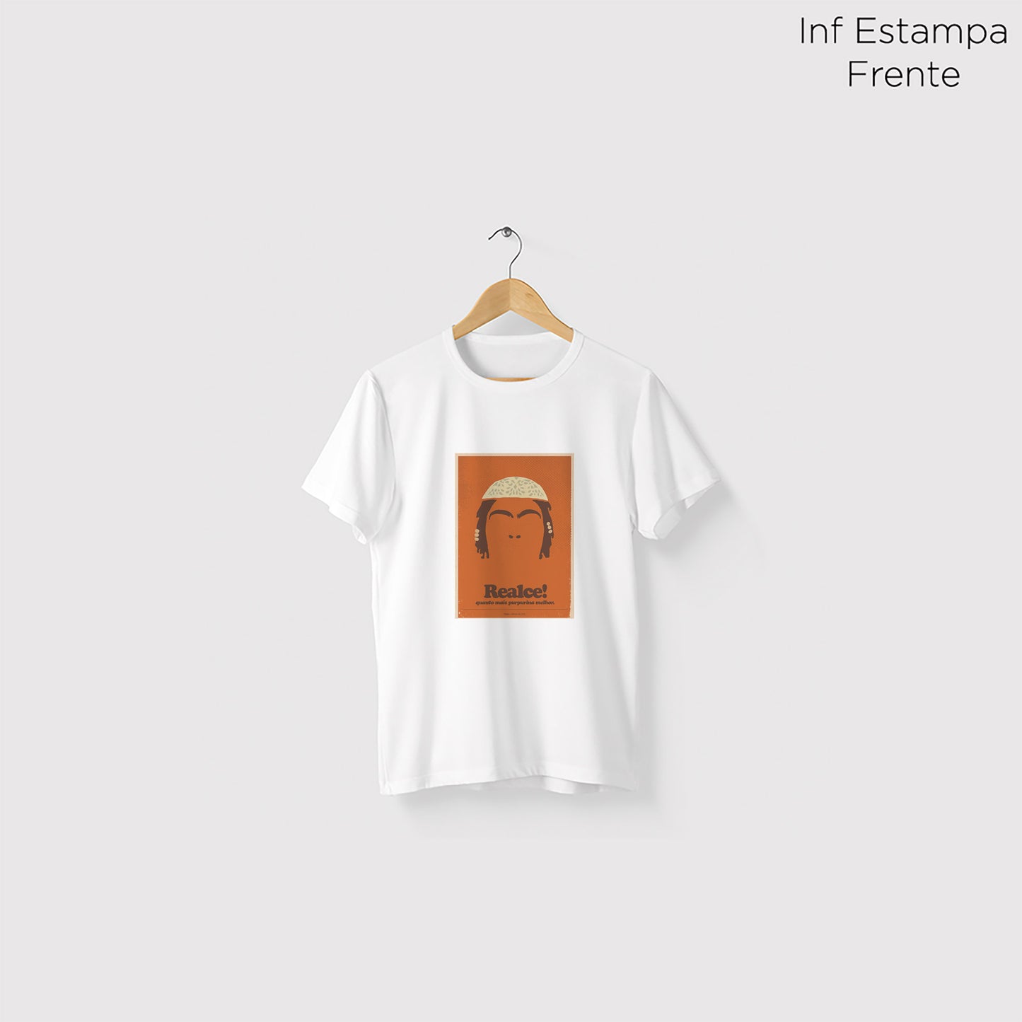 Camiseta Amazônia MPB GILBERTO GIL - BRANCO - cód 10053