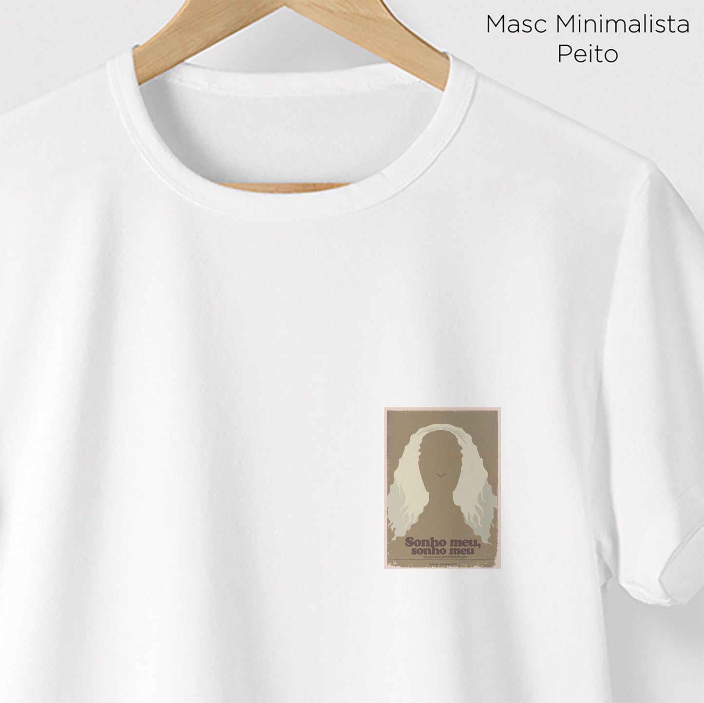 Camiseta Amazônia MPB MARIA BETHANIA - BRANCO - cód 10057