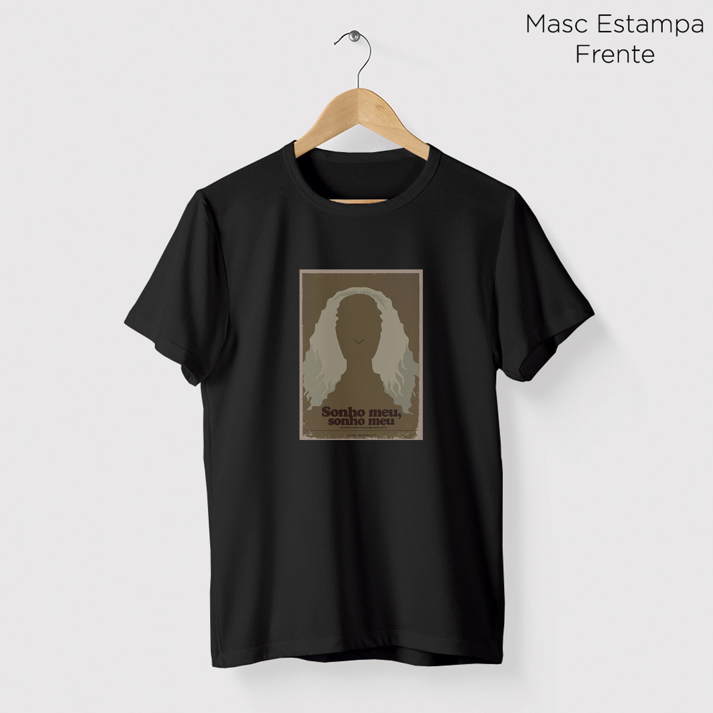 Camiseta Amazônia MPB MARIA BETHANIA - PRETO - cód 10057