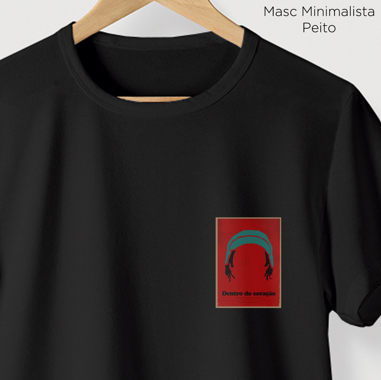 Camiseta Amazônia MPB MILTON NASCIMENTO - PRETO - cód 10059