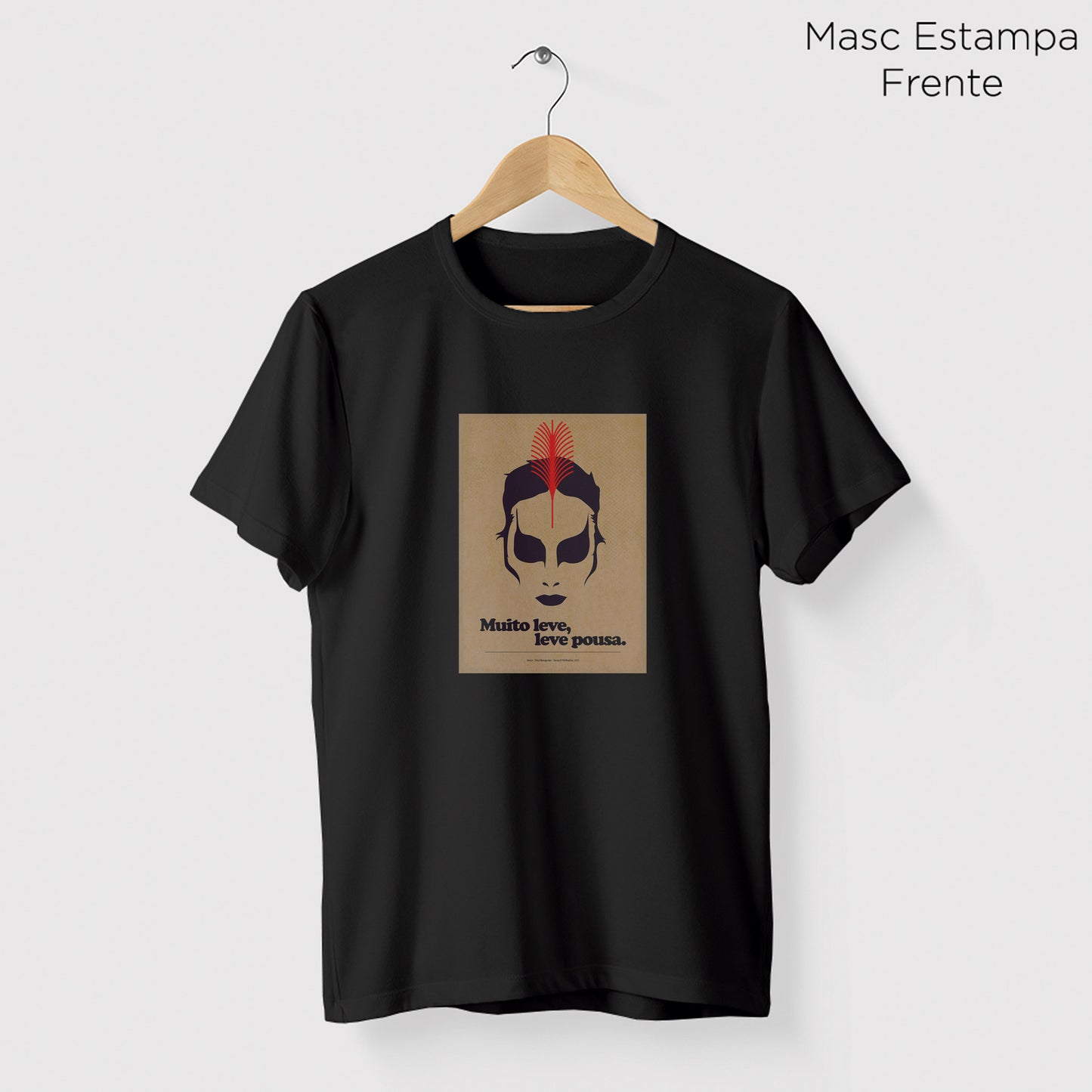 Camiseta Amazônia MPB NEY MATOGROSSO - PRETO - cód 10060