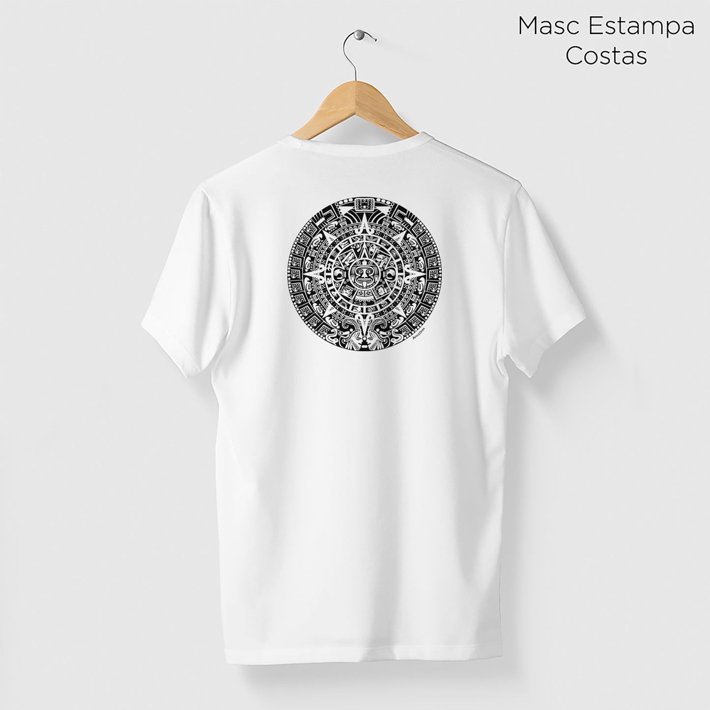 Camiseta Amazônia CALENDÁRIO - BRANCO - cód 1024