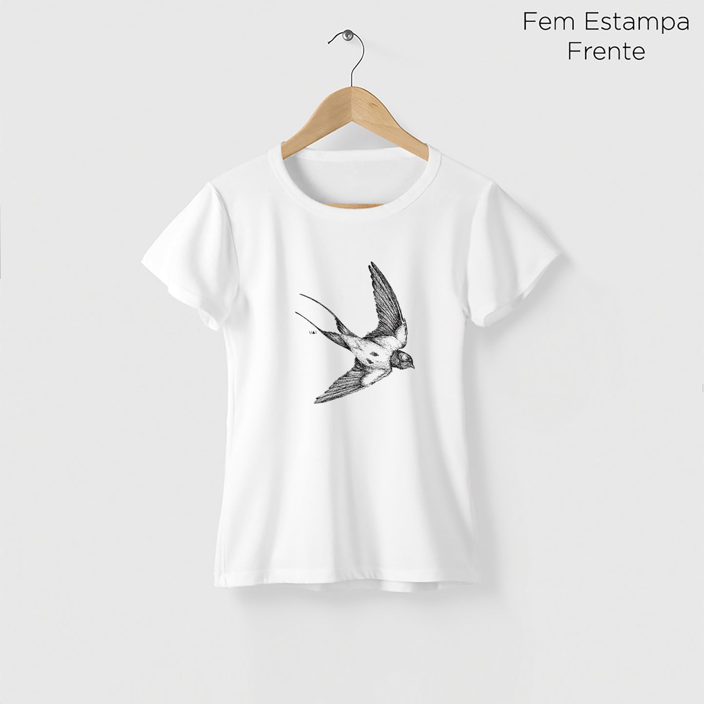 Camiseta Amazônia ANDORINHA - BRANCO - cód 10501