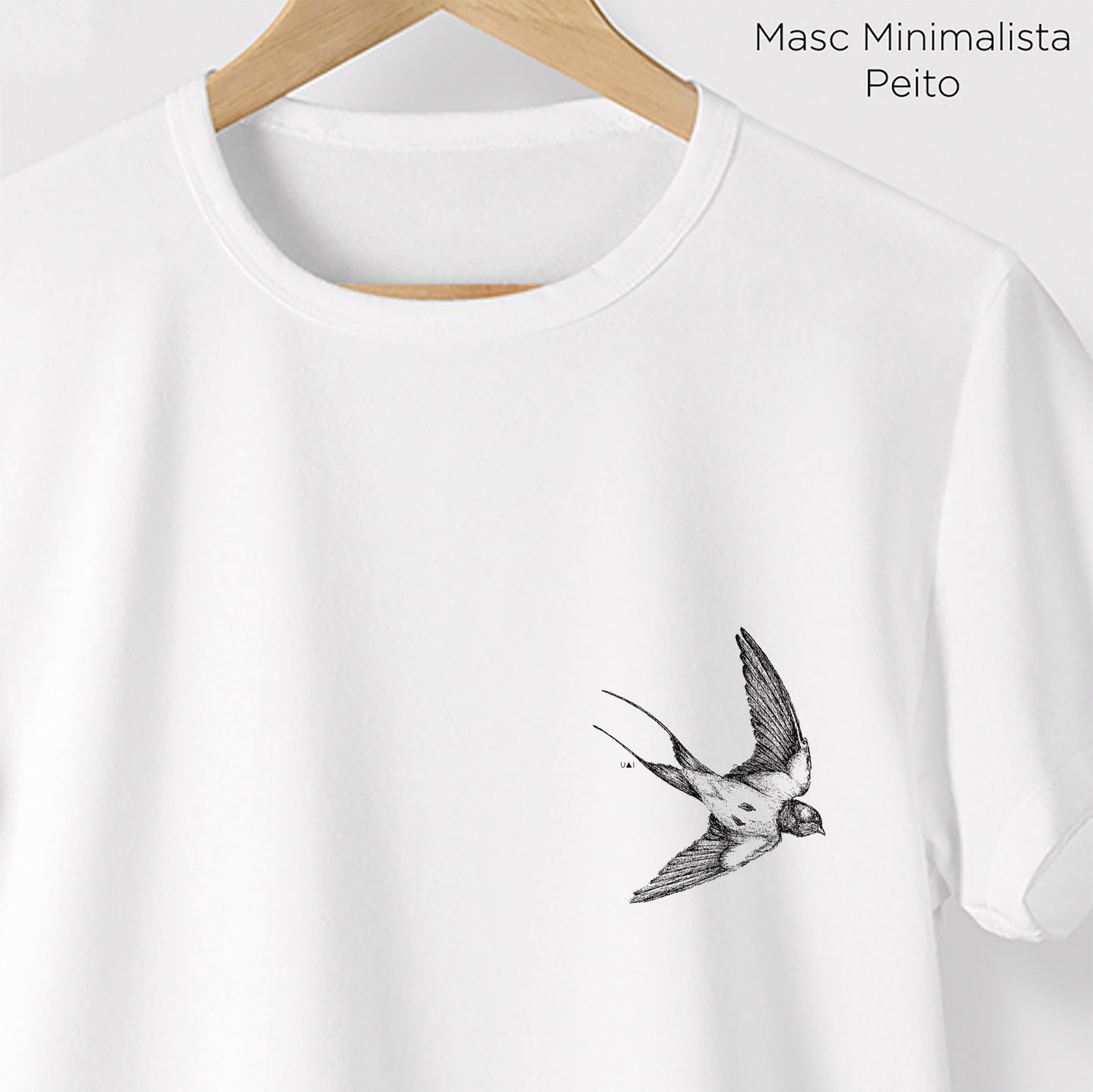 Camiseta Amazônia ANDORINHA - BRANCO - cód 10501