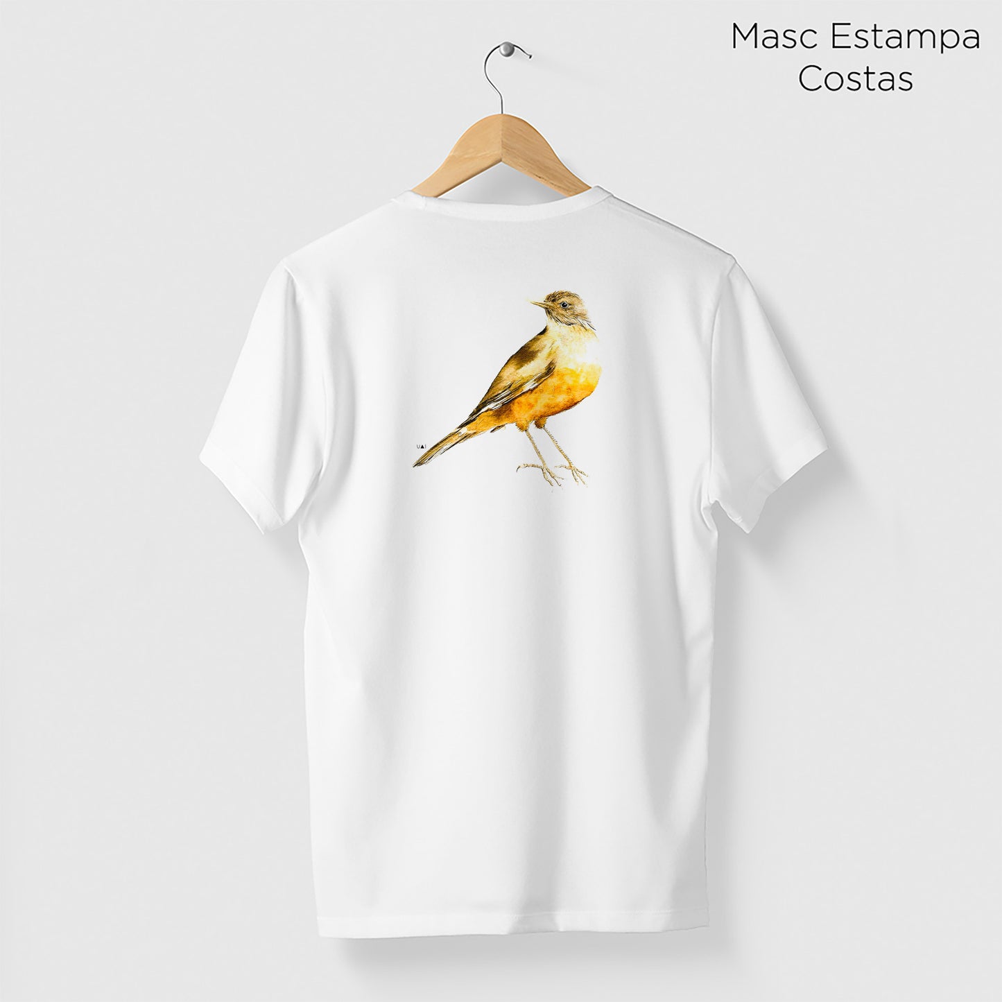 Camiseta Amazônia SABIÁ - BRANCO - cód 10505