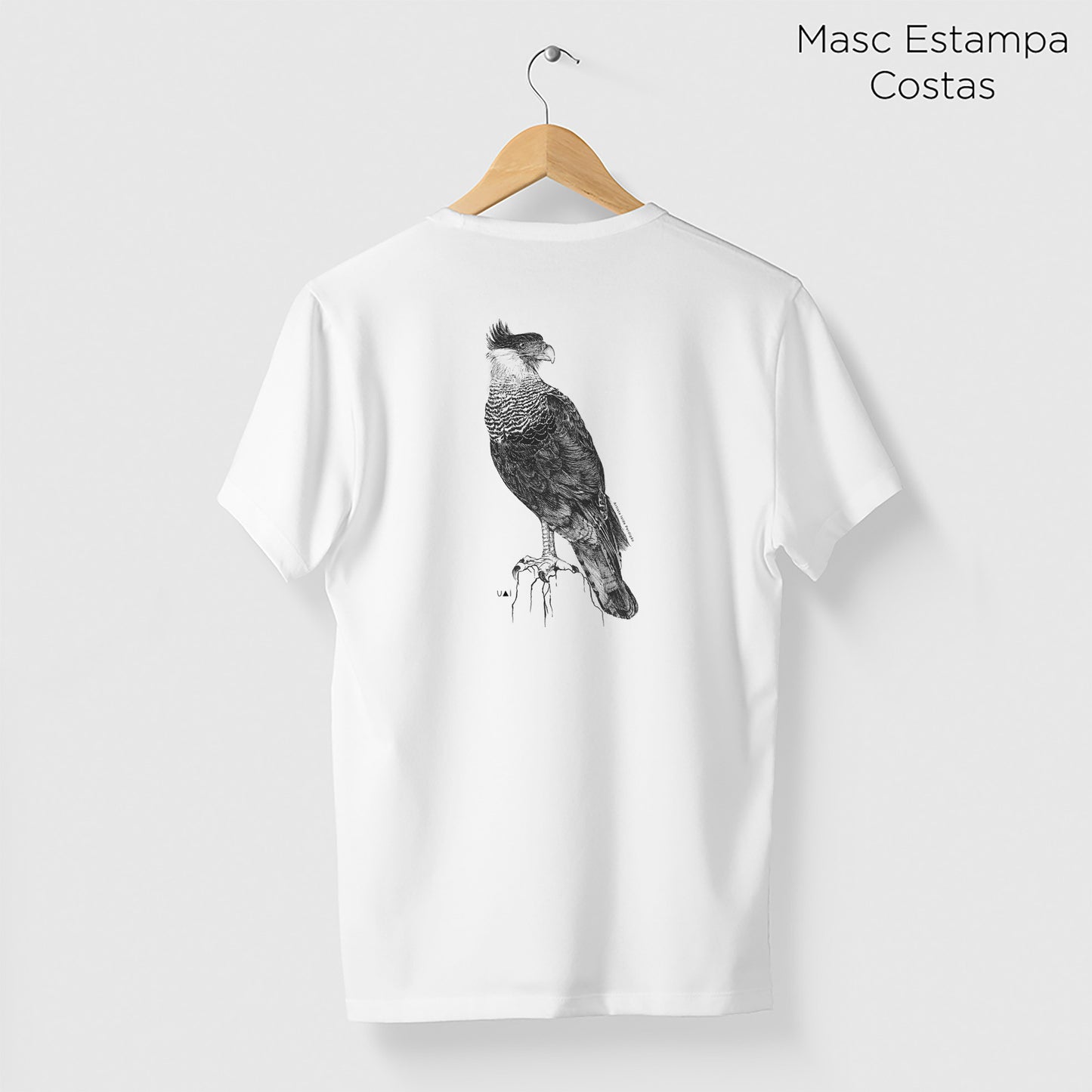 Camiseta Amazônia CARCARÁ - BRANCO - cód 10551