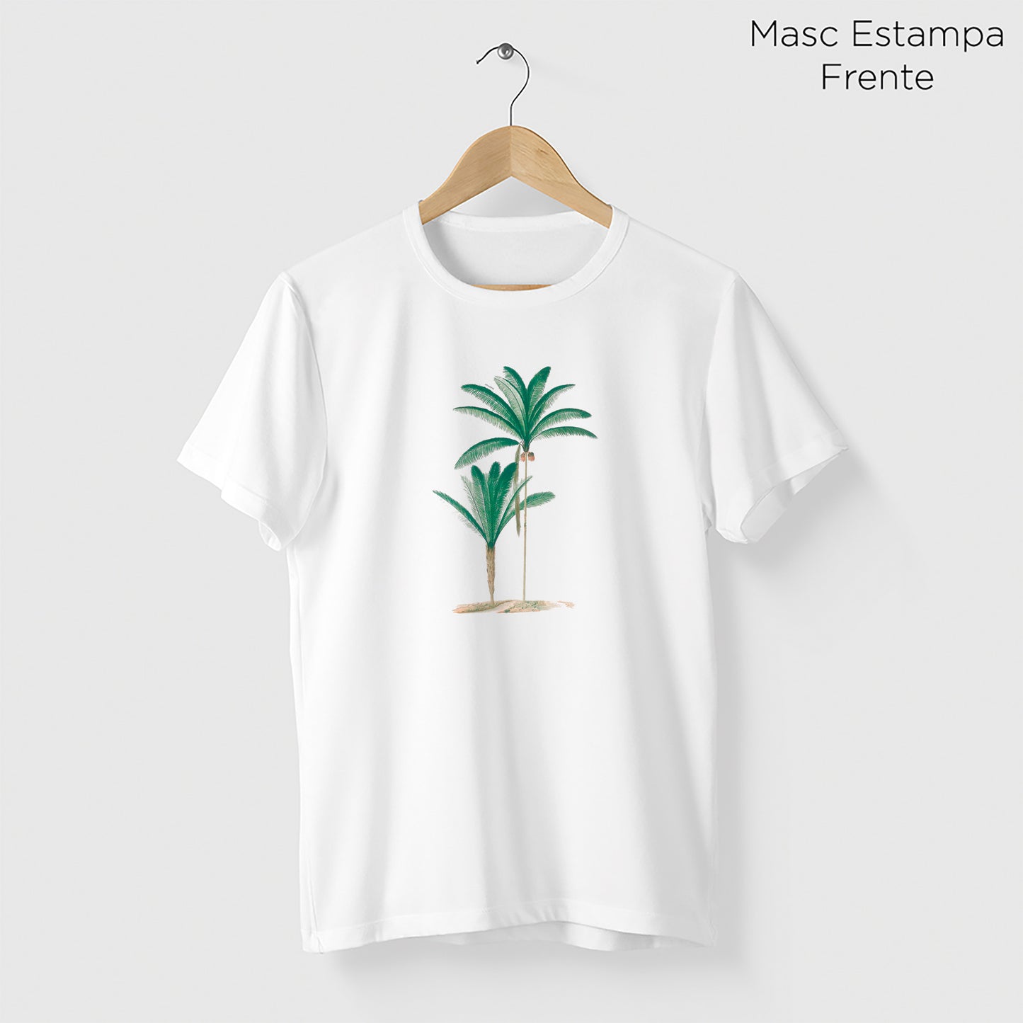 Camiseta Amazônia AÇAIZEIRO - BRANCO - cód 1229