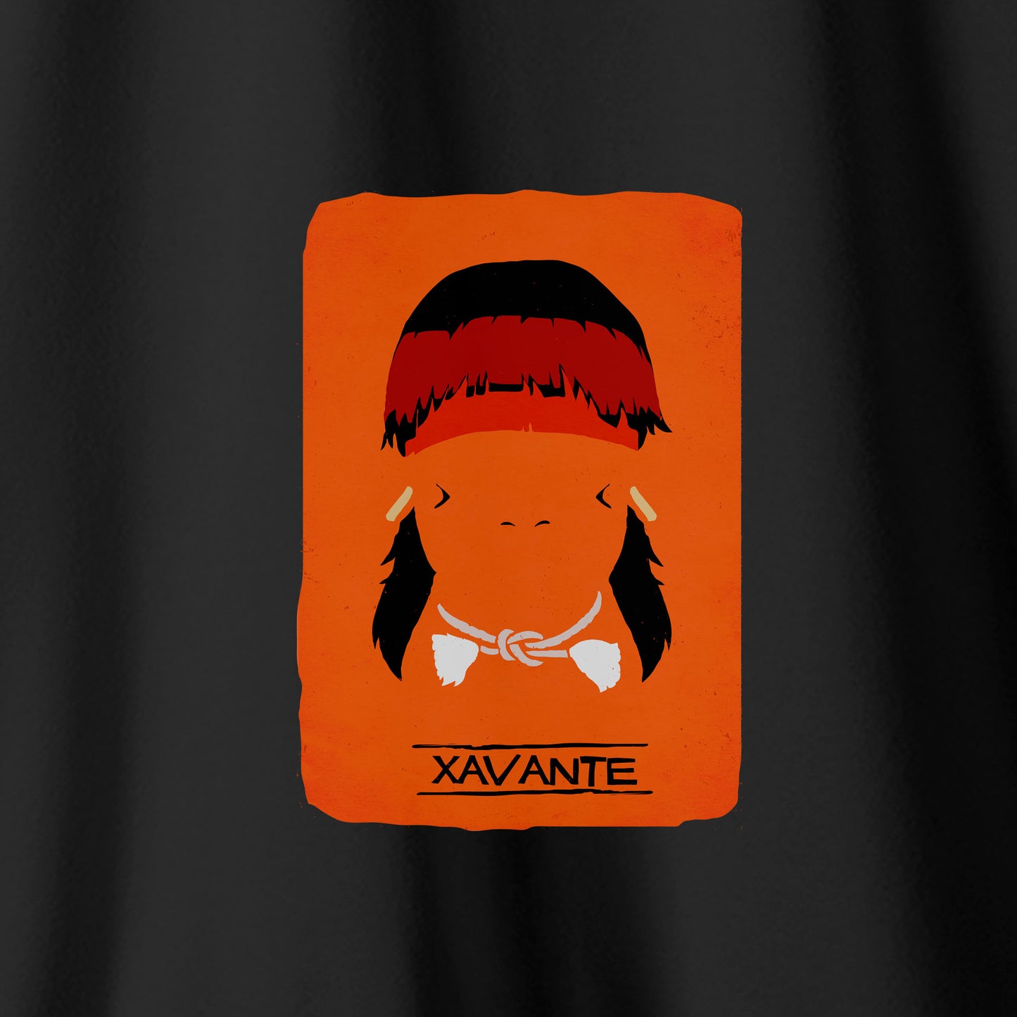 Camiseta Amazônia ORIGENS XAVANTE - PRETO - cód 10581
