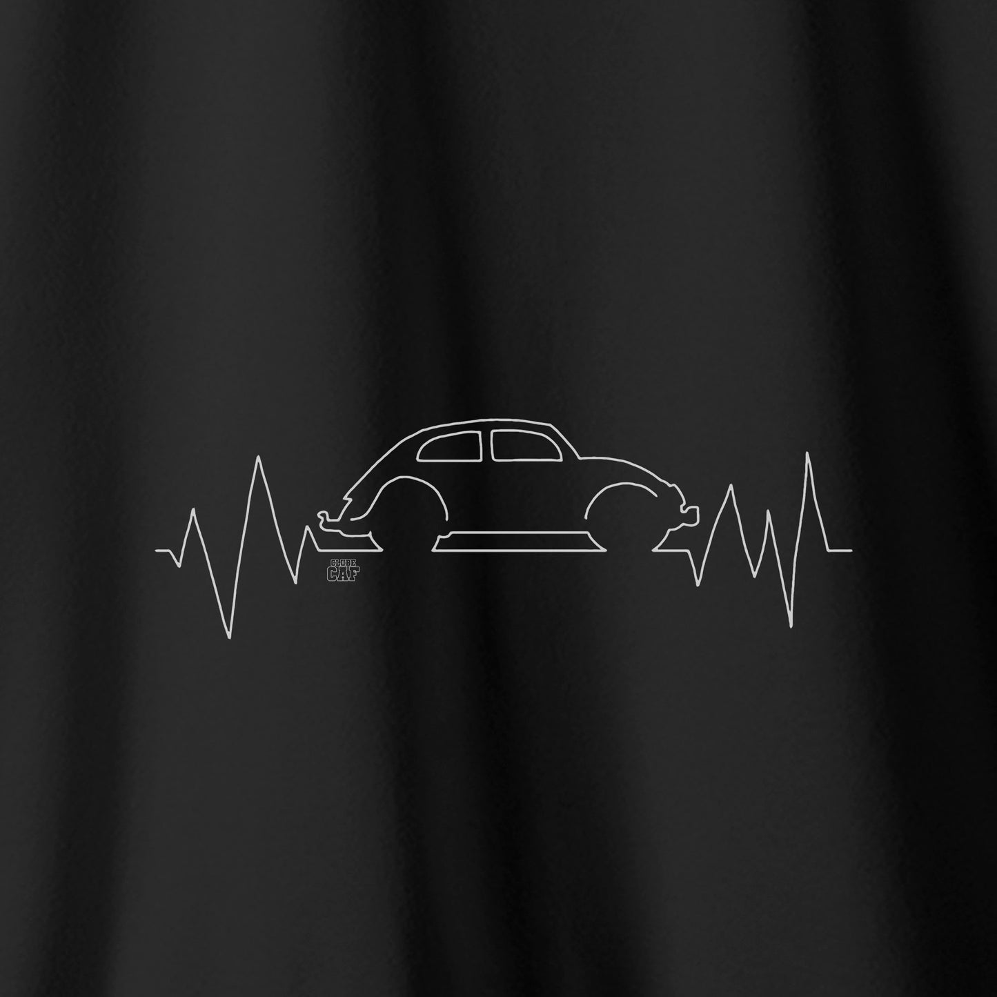 Camiseta Amazônia CAF ELETROCARDIO - PRETO - cód caf0001