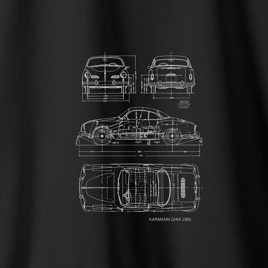 Camiseta Amazônia CAF KARMANN GHIA - PRETO - cód caf0002