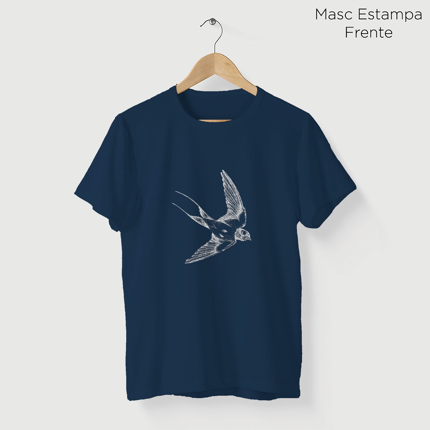 Camiseta Amazônia ANDORINHA - AZUL - cód 10501