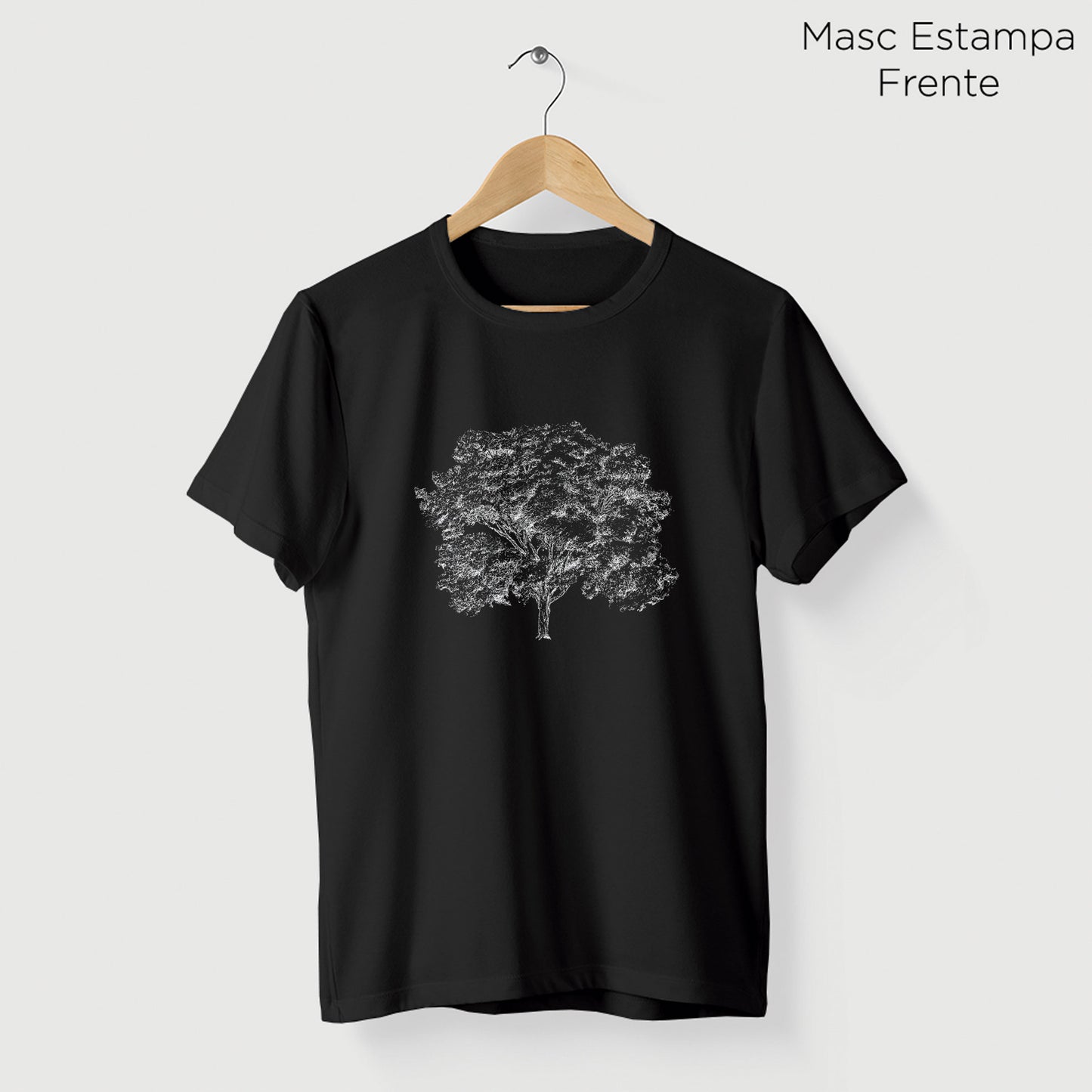 Camiseta Amazônia PAU-BRASIL - PRETO - cód 10506