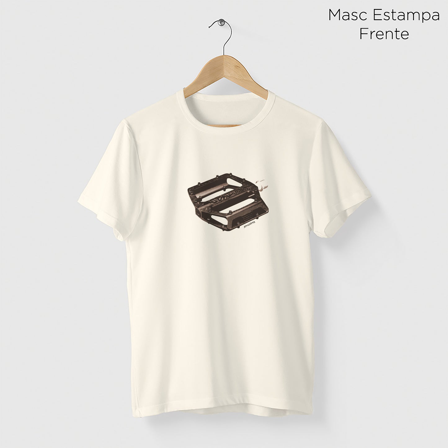 Camiseta Amazônia PEDAL – OFF WHITE - cód 2165