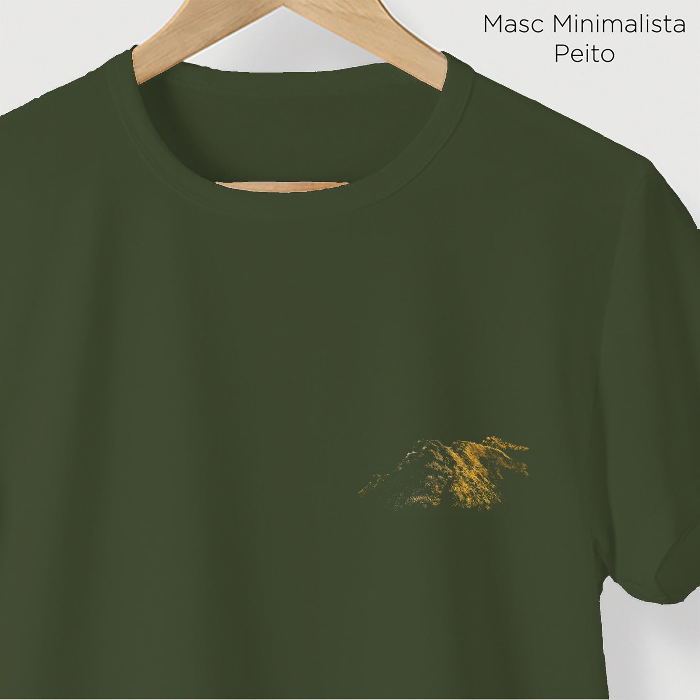 Camiseta Amazônia ISC TRILHA DA CRISTA - VERDE ESCURO - cód 2118