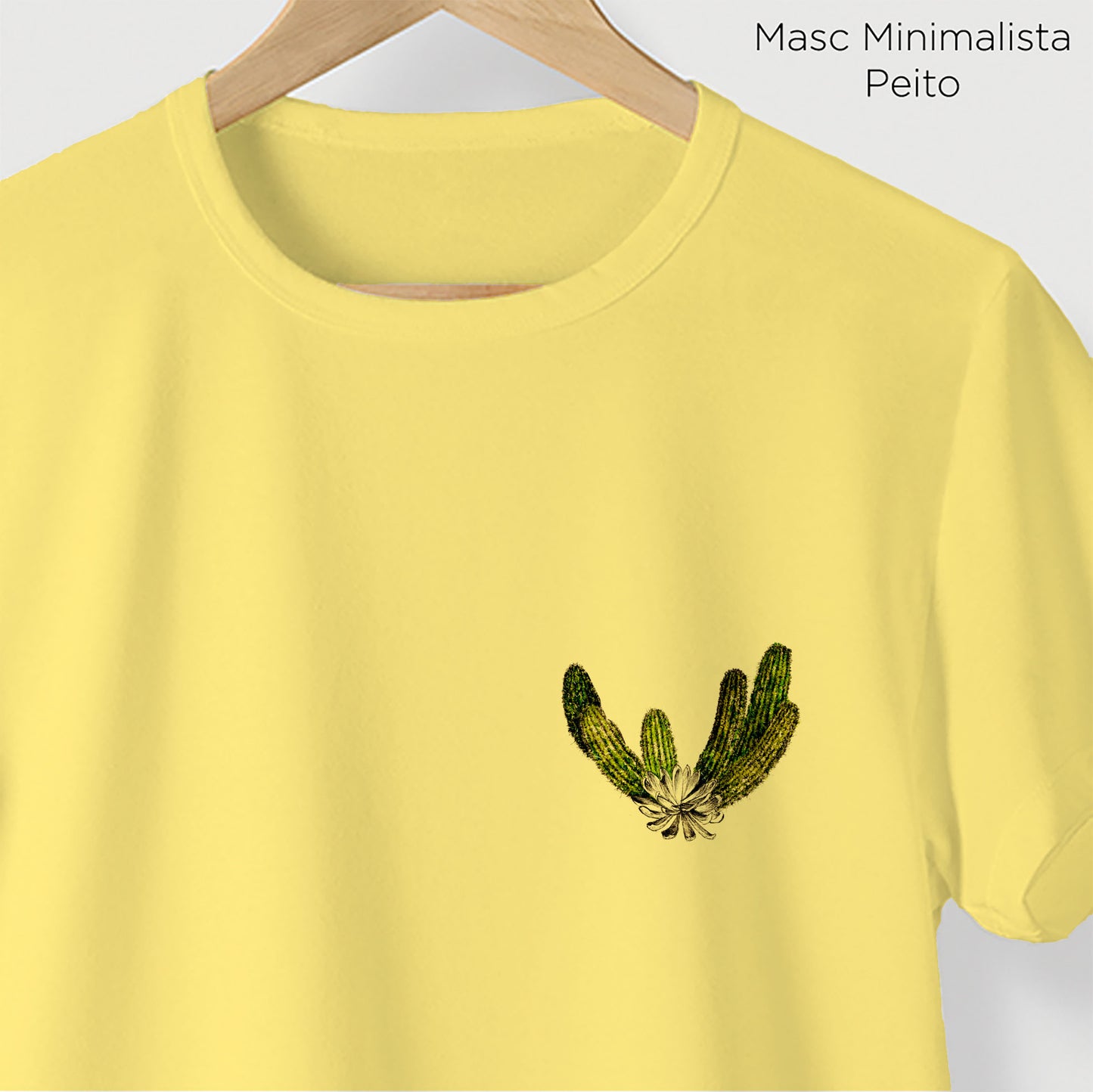 Camiseta Amazônia ISC CACTO - AMARELO - cód 2119