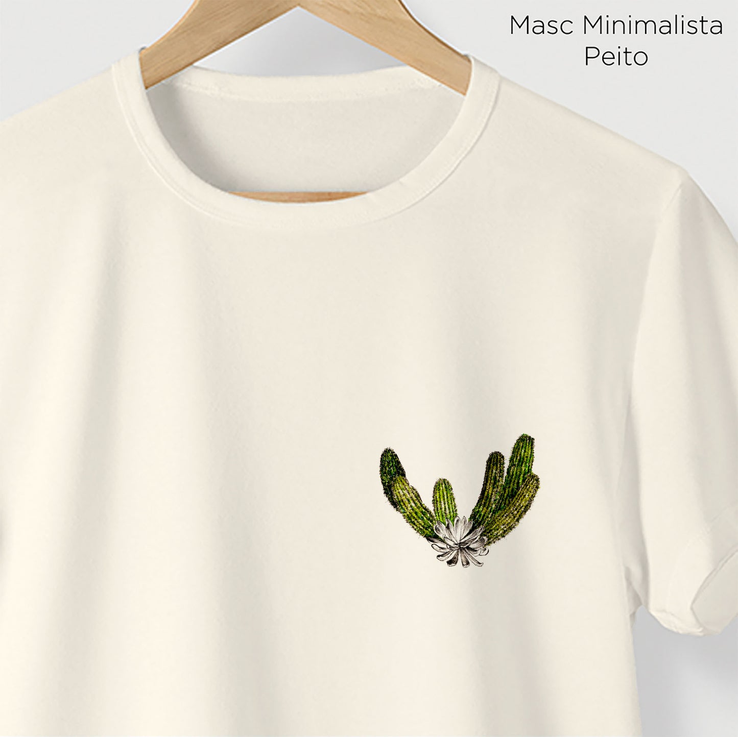 Camiseta Amazônia ISC CACTO - OFF WHITE - cód 2119